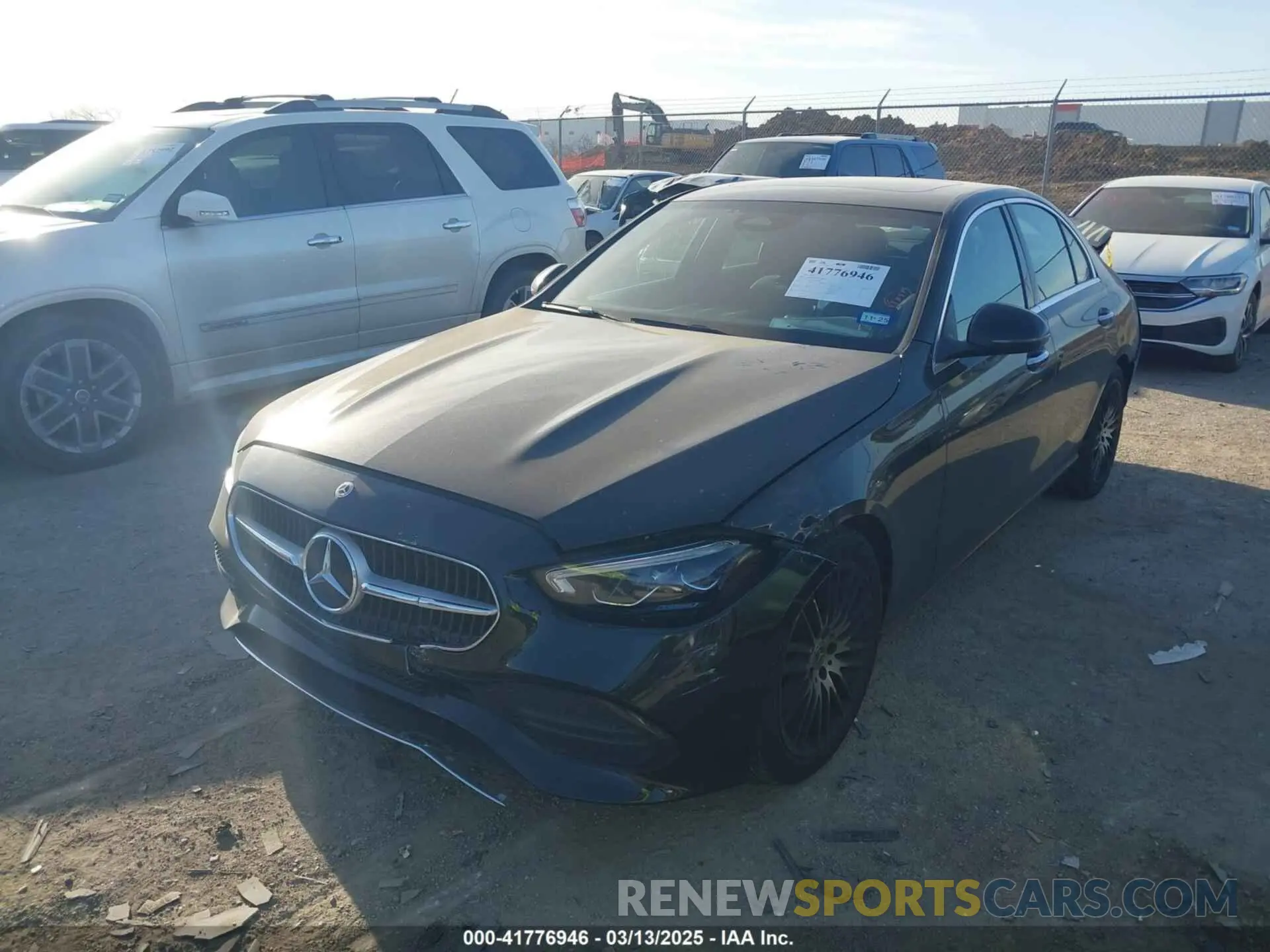 2 Photograph of a damaged car W1KAF4HB4NR058640 MERCEDES-BENZ C 300 2022