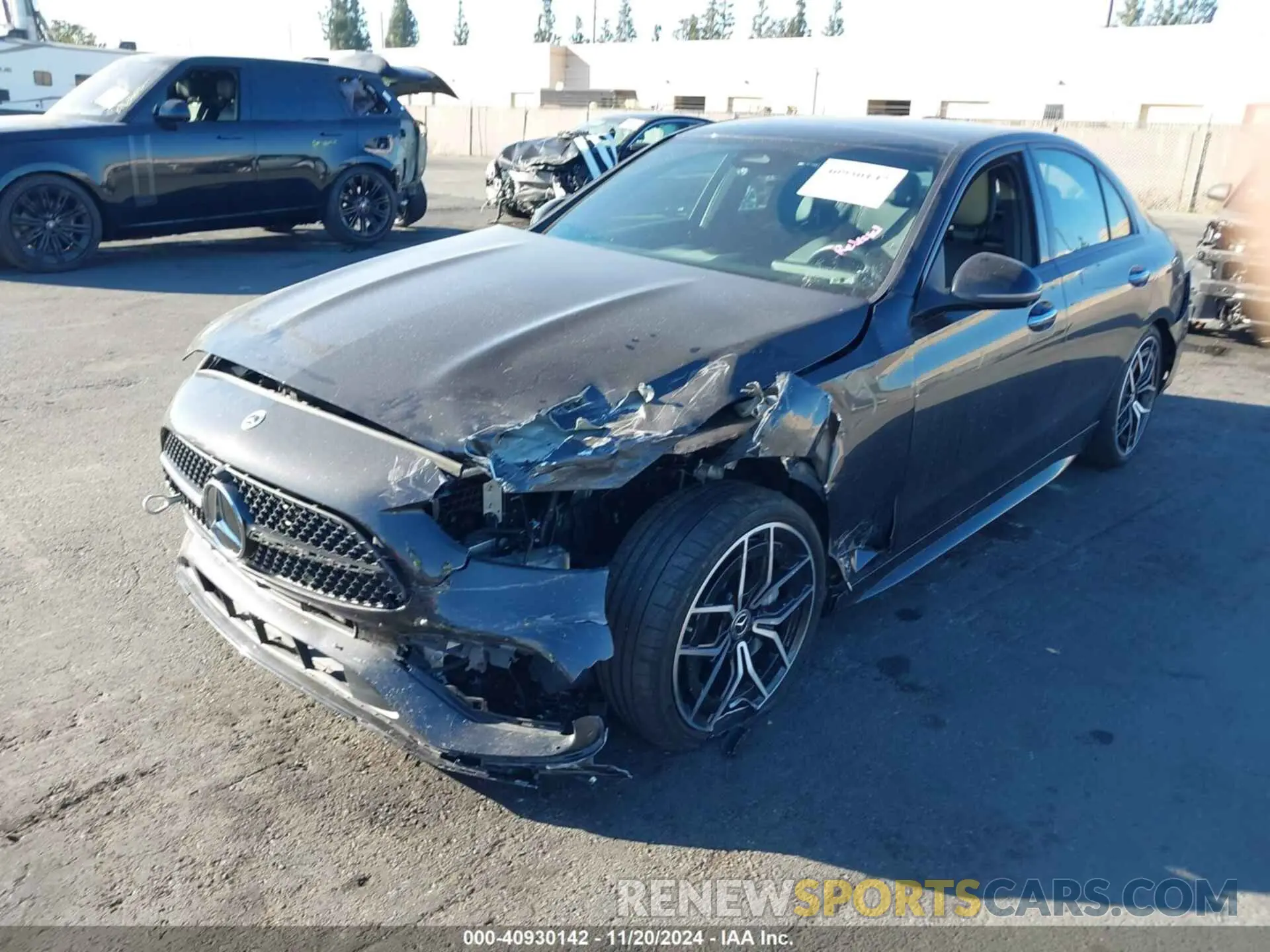 2 Photograph of a damaged car W1KAF4GB3PR104639 MERCEDES-BENZ C 300 2023
