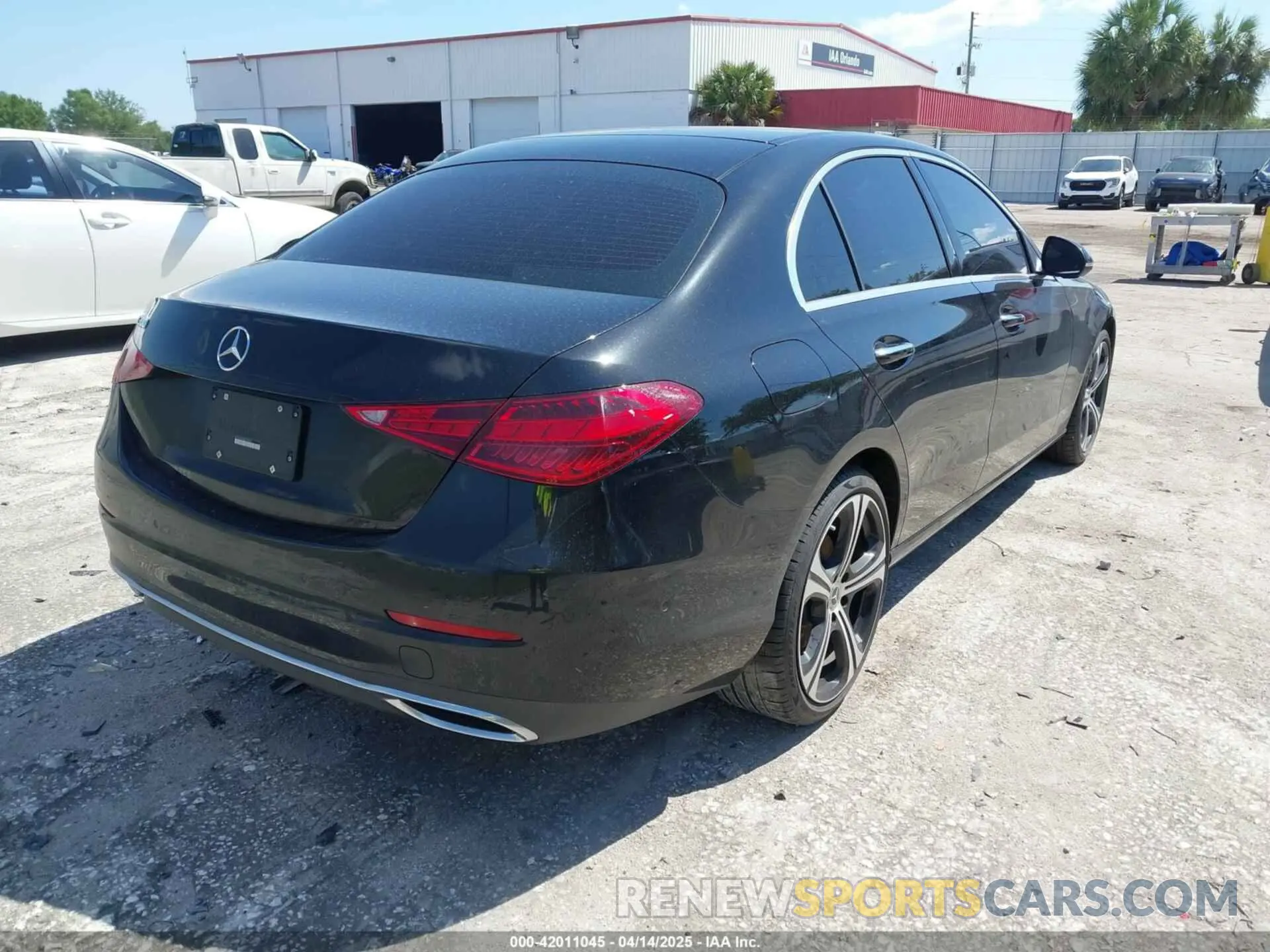4 Photograph of a damaged car W1KAF4GB3PR134336 MERCEDES-BENZ C 300 2023