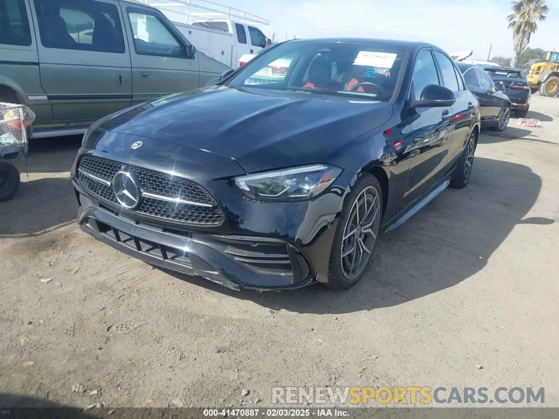 2 Фотография поврежденного автомобиля W1KAF4GB5PR081820 MERCEDES-BENZ C 300 2023