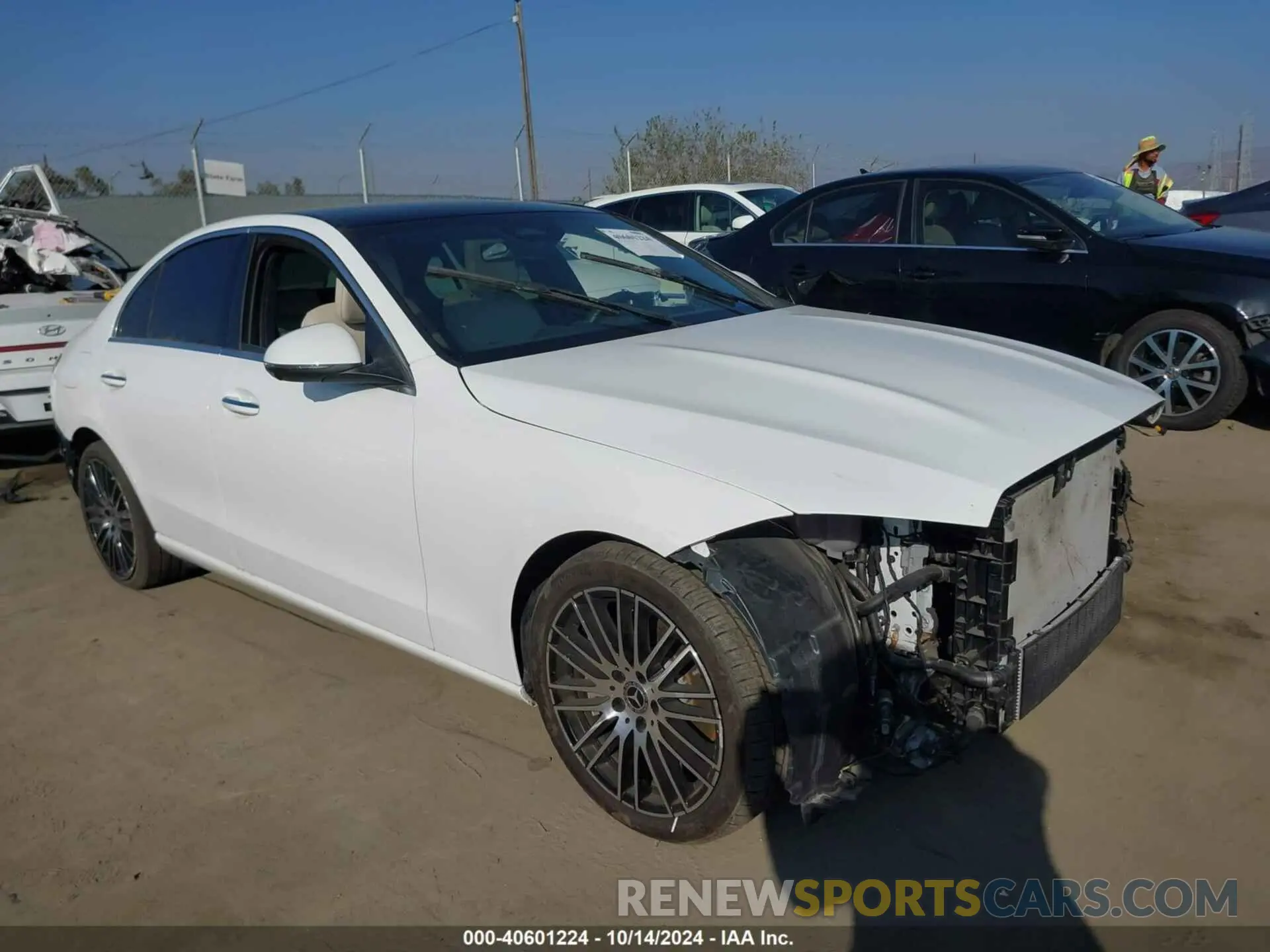 1 Photograph of a damaged car W1KAF4GB5PR093188 MERCEDES-BENZ C 300 2023