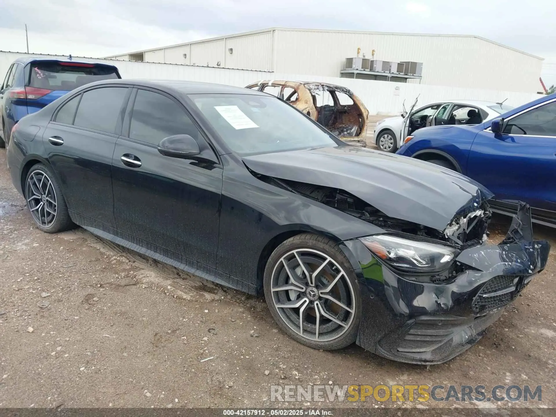 1 Photograph of a damaged car W1KAF4GB9PR071002 MERCEDES-BENZ C 300 2023