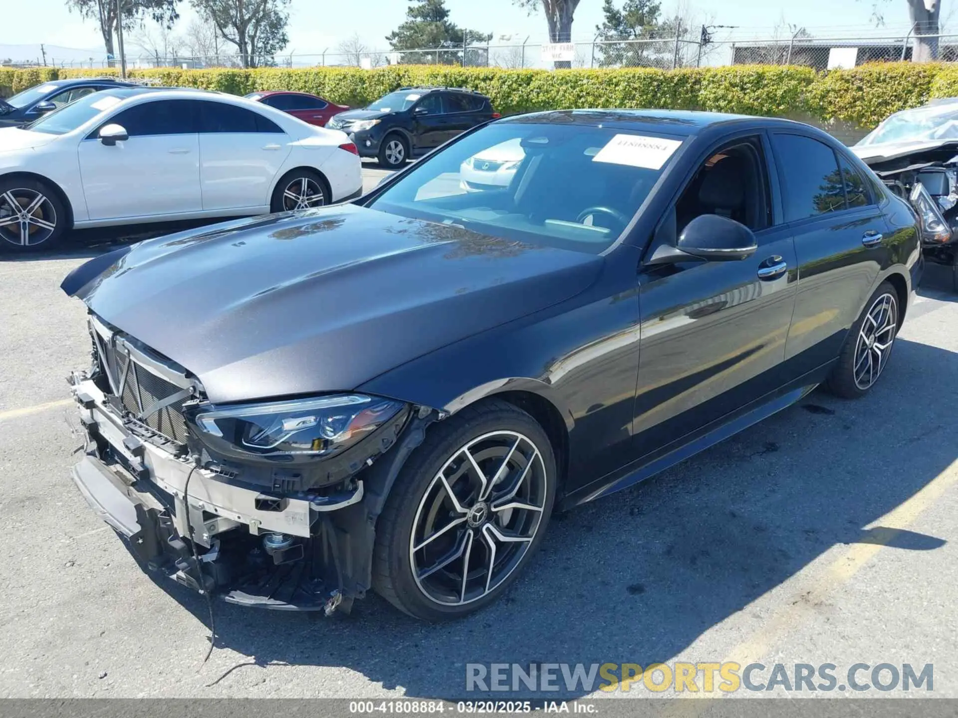2 Photograph of a damaged car W1KAF4GB9PR108212 MERCEDES-BENZ C 300 2023