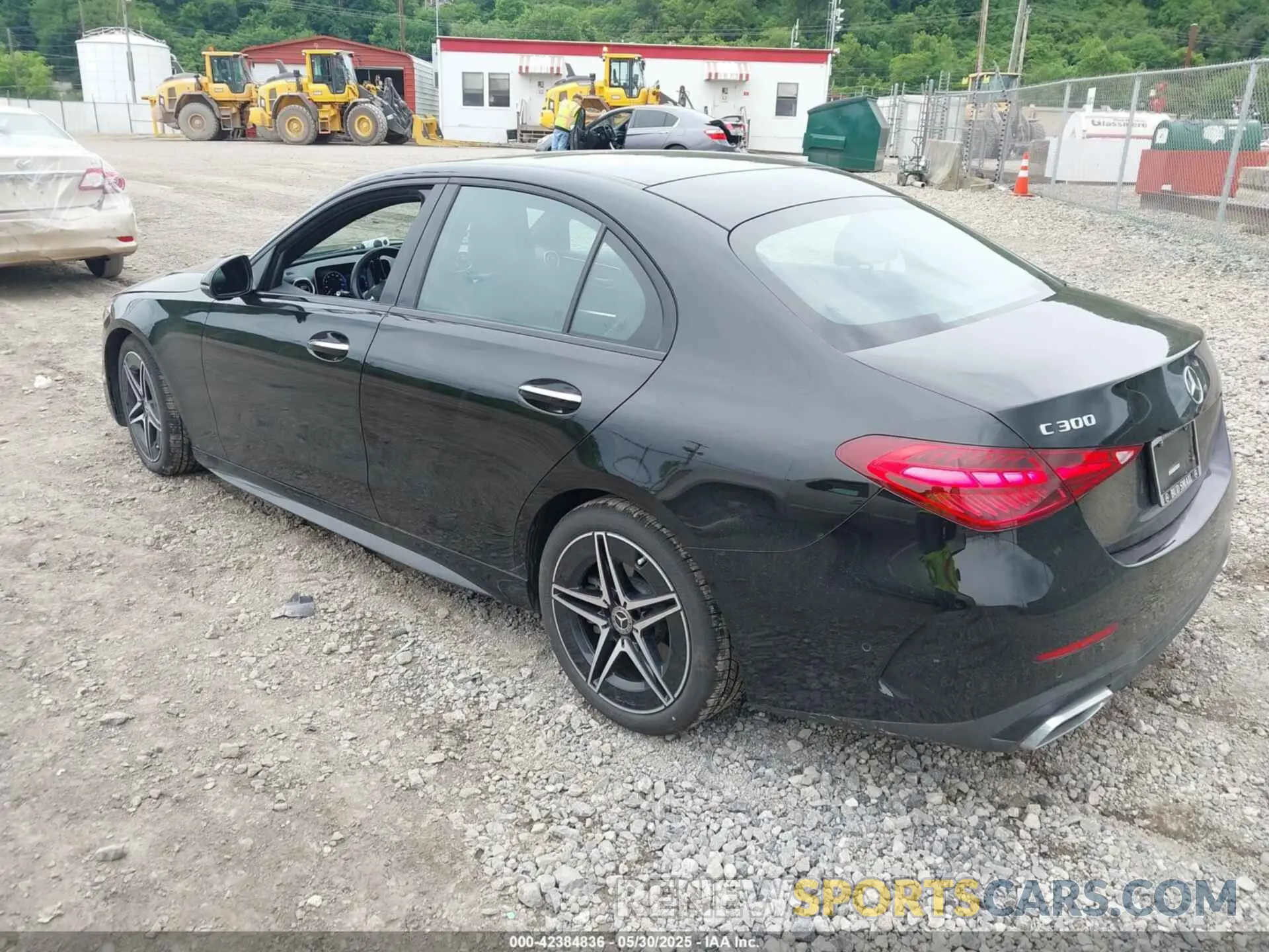 3 Photograph of a damaged car W1KAF4HB2PR142037 MERCEDES-BENZ C 300 2023