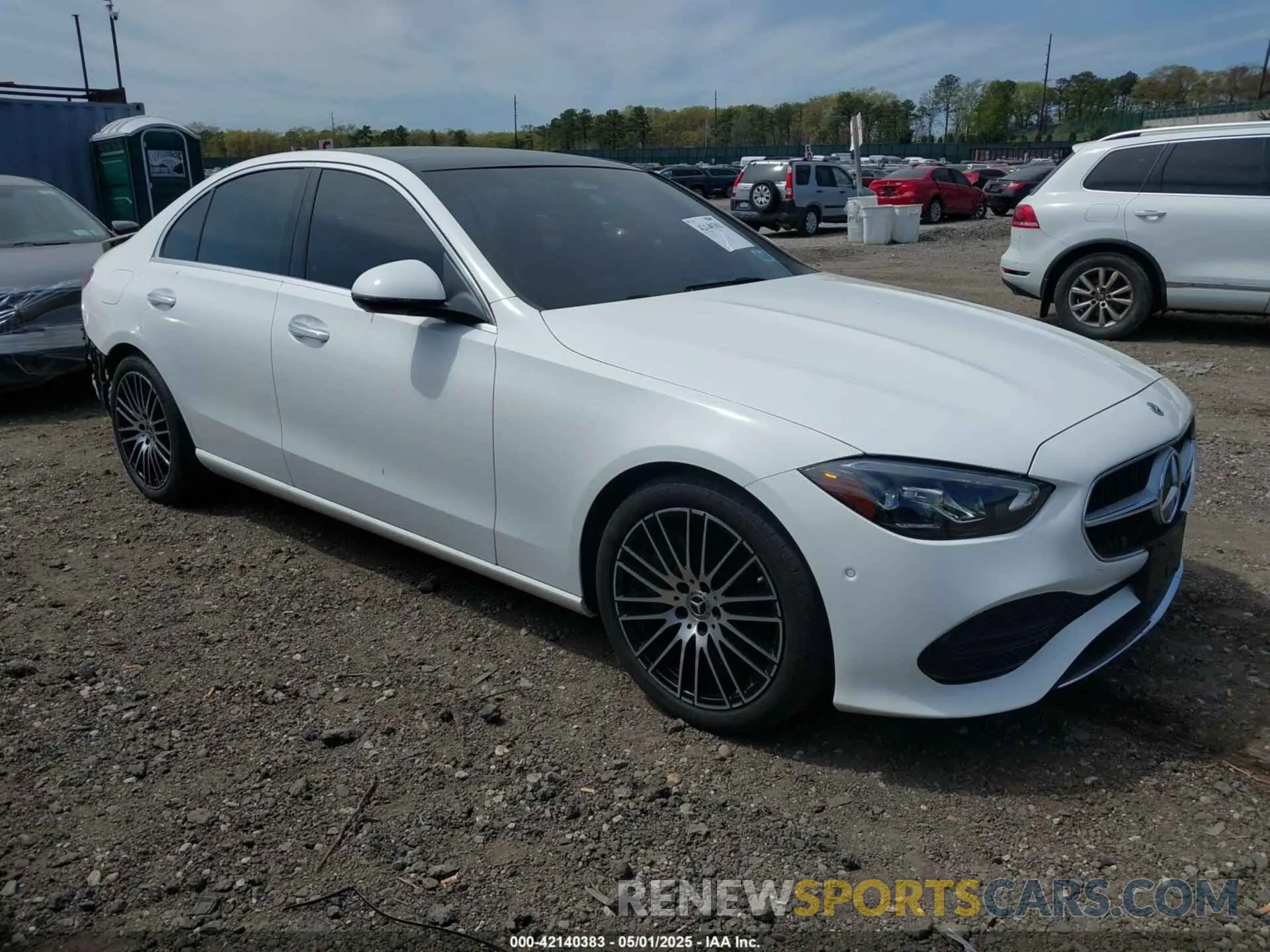1 Photograph of a damaged car W1KAF4HB7PR148772 MERCEDES-BENZ C 300 2023