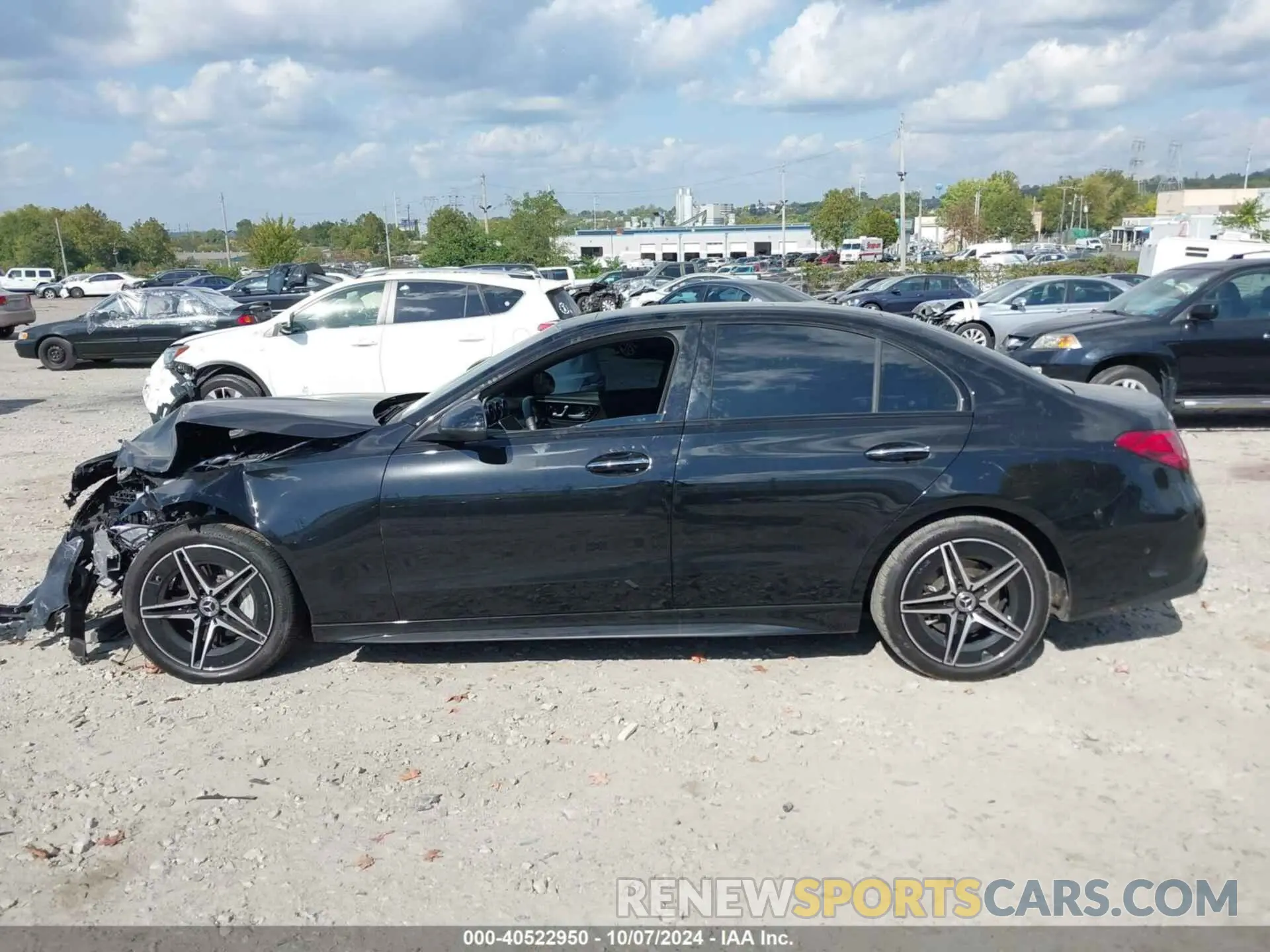 14 Photograph of a damaged car W1KAF4HBXPR129424 MERCEDES-BENZ C 300 2023
