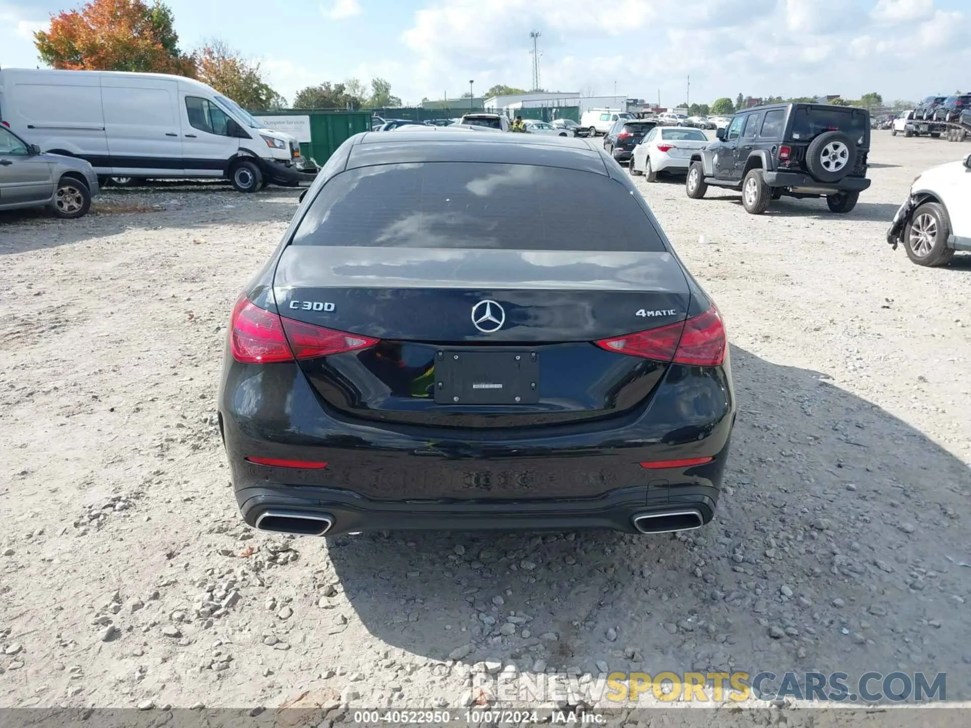 16 Photograph of a damaged car W1KAF4HBXPR129424 MERCEDES-BENZ C 300 2023