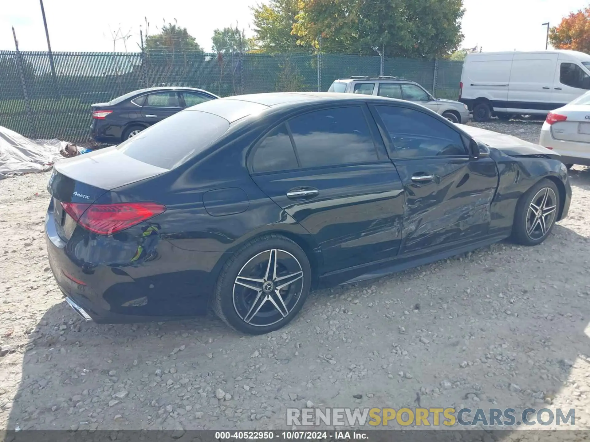 4 Photograph of a damaged car W1KAF4HBXPR129424 MERCEDES-BENZ C 300 2023