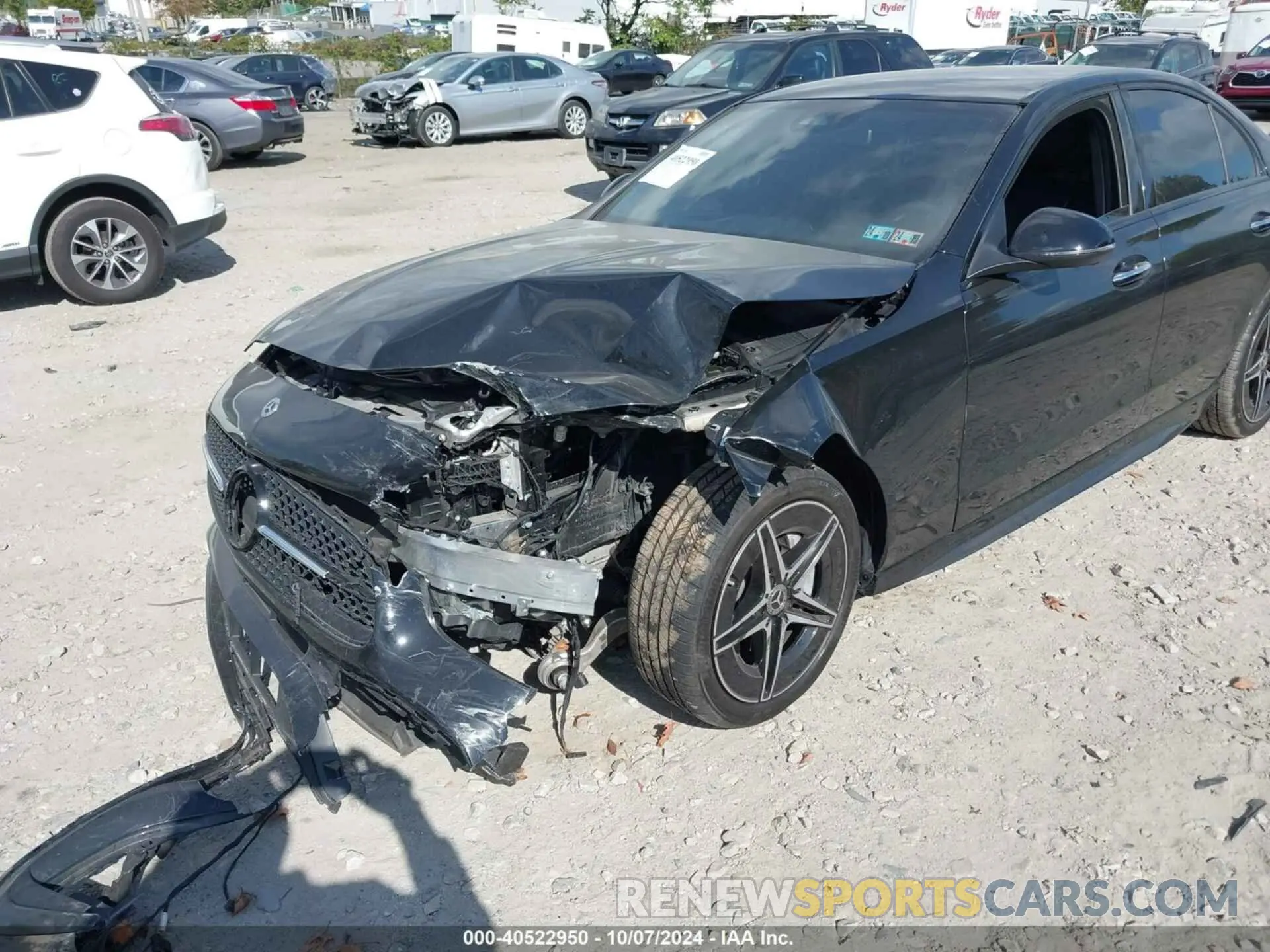 6 Photograph of a damaged car W1KAF4HBXPR129424 MERCEDES-BENZ C 300 2023
