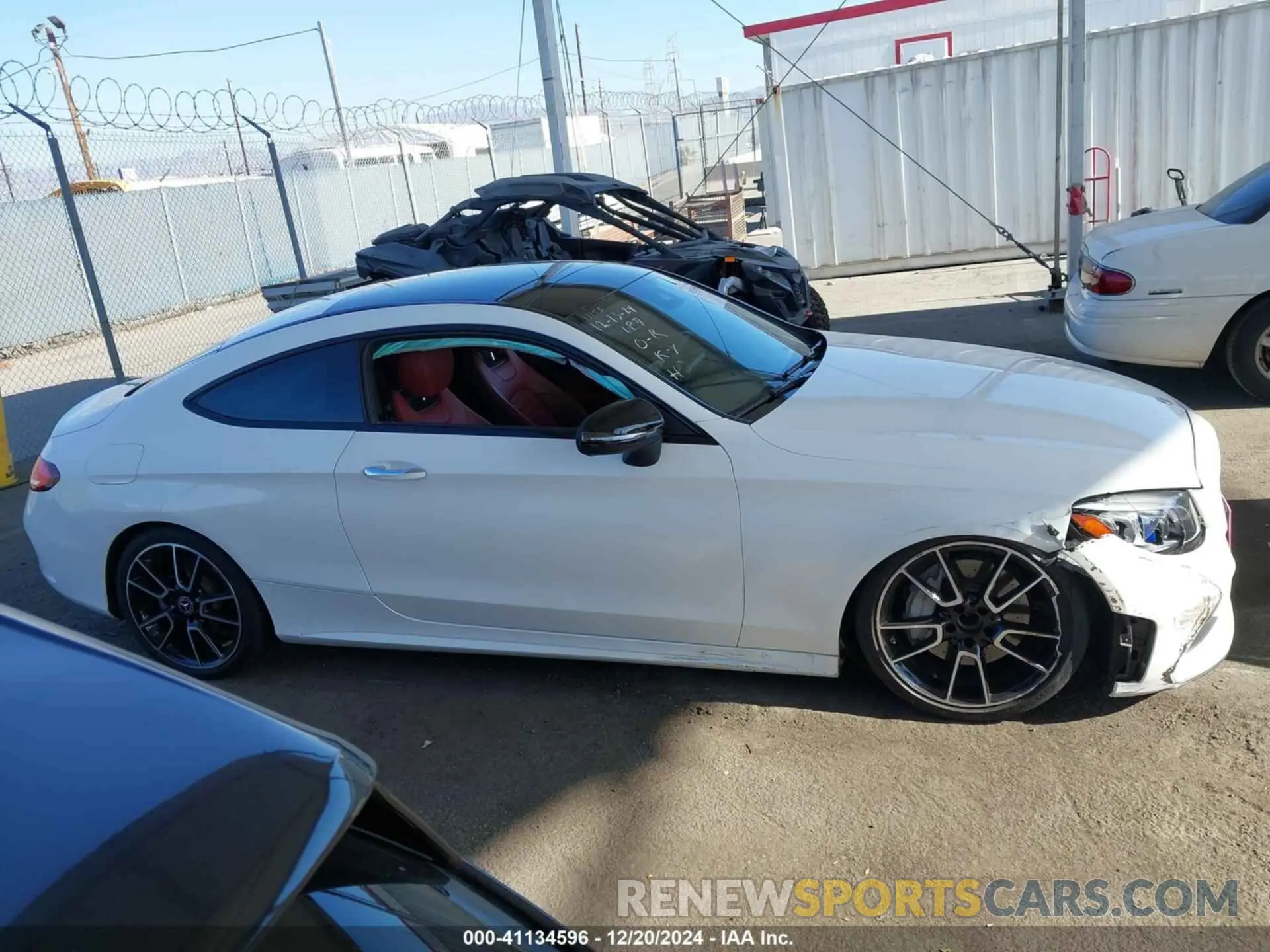 12 Photograph of a damaged car W1KWJ8DBXPG117545 MERCEDES-BENZ C 300 2023