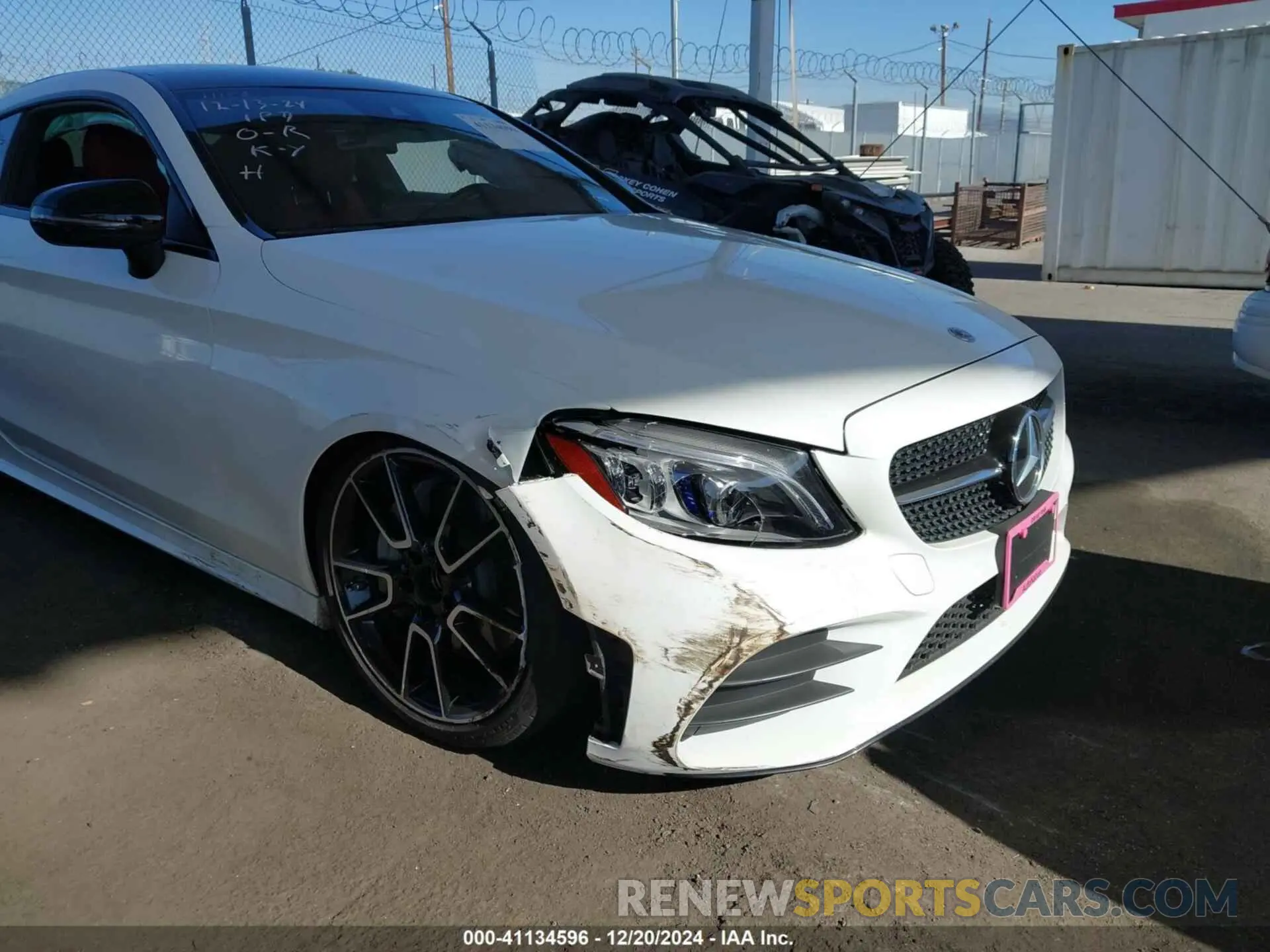 6 Photograph of a damaged car W1KWJ8DBXPG117545 MERCEDES-BENZ C 300 2023