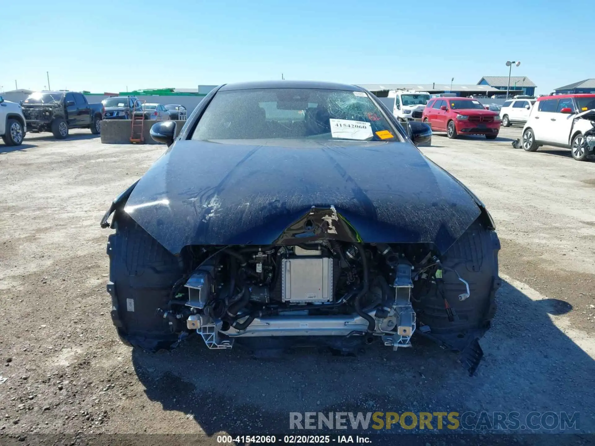 12 Photograph of a damaged car W1KWJ8EB0PG117360 MERCEDES-BENZ C 300 2023