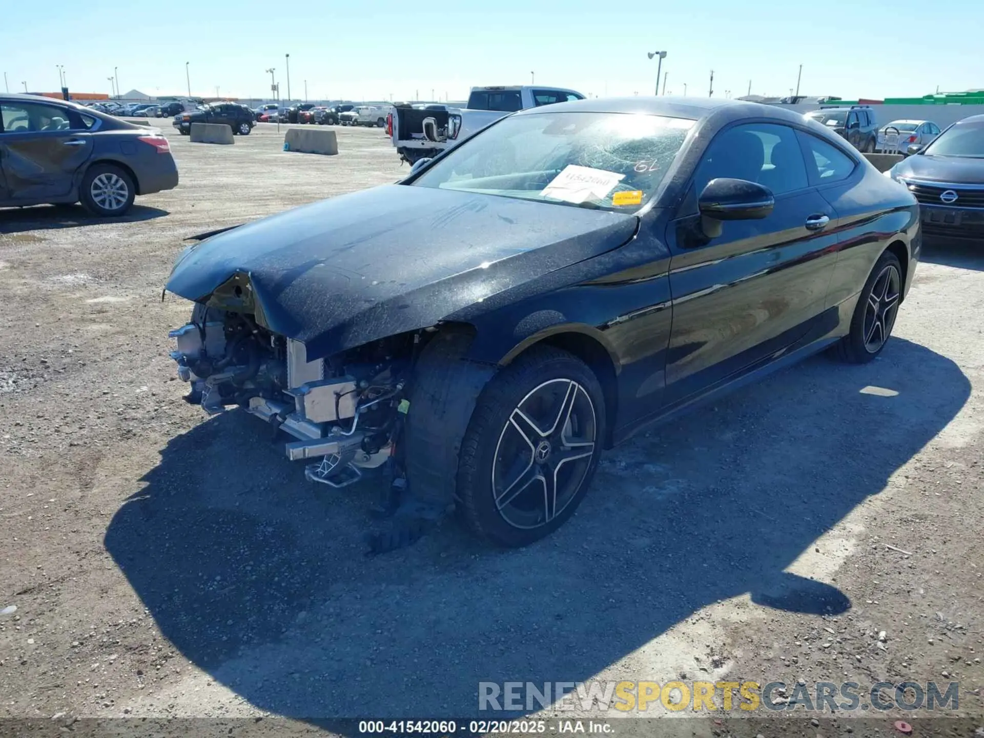 2 Photograph of a damaged car W1KWJ8EB0PG117360 MERCEDES-BENZ C 300 2023