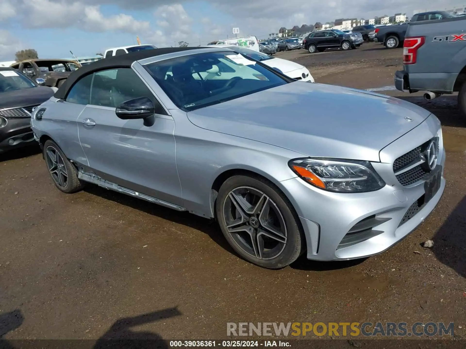 1 Photograph of a damaged car W1KWK8DB1PG131427 MERCEDES-BENZ C 300 2023