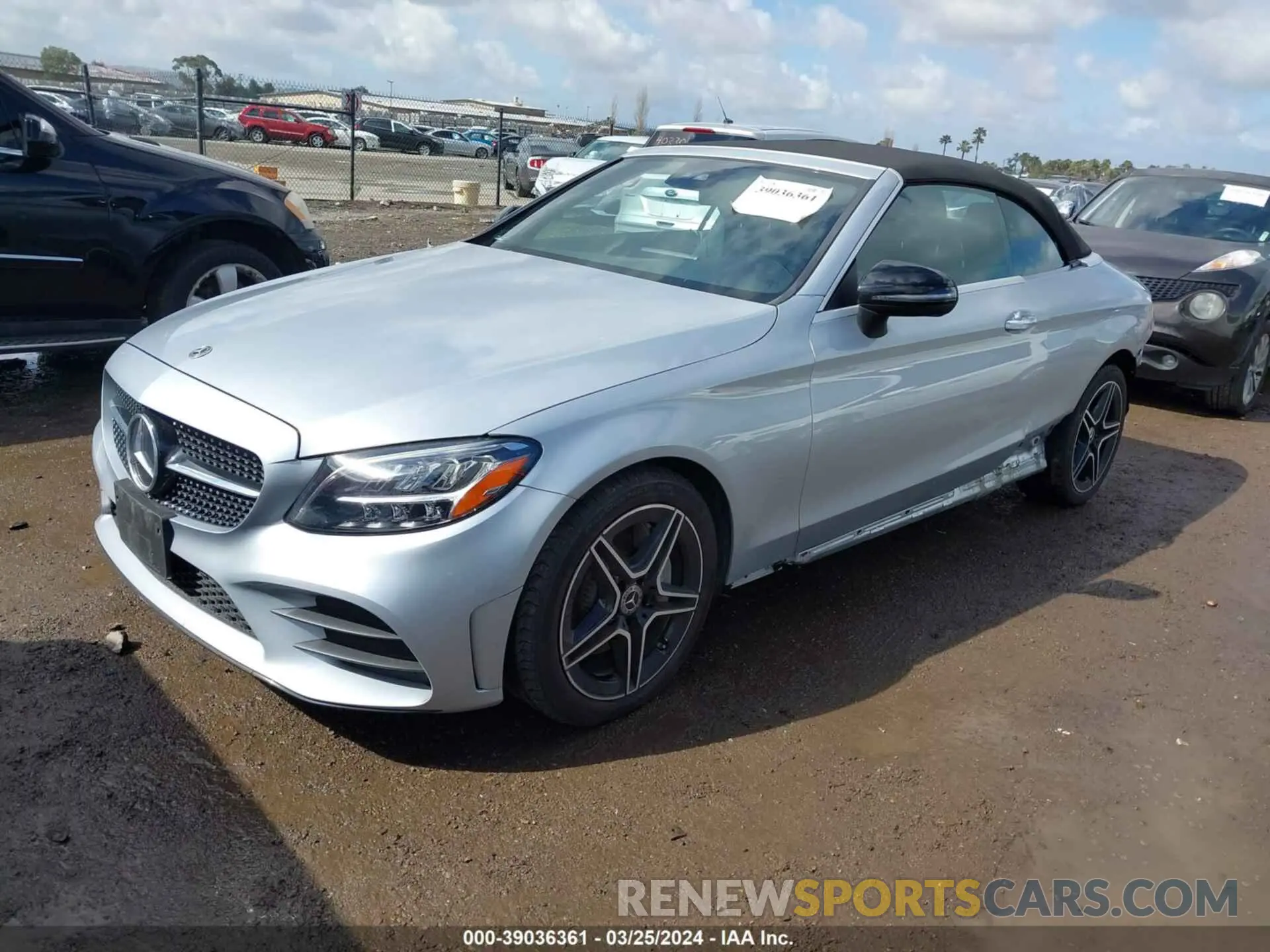 2 Photograph of a damaged car W1KWK8DB1PG131427 MERCEDES-BENZ C 300 2023