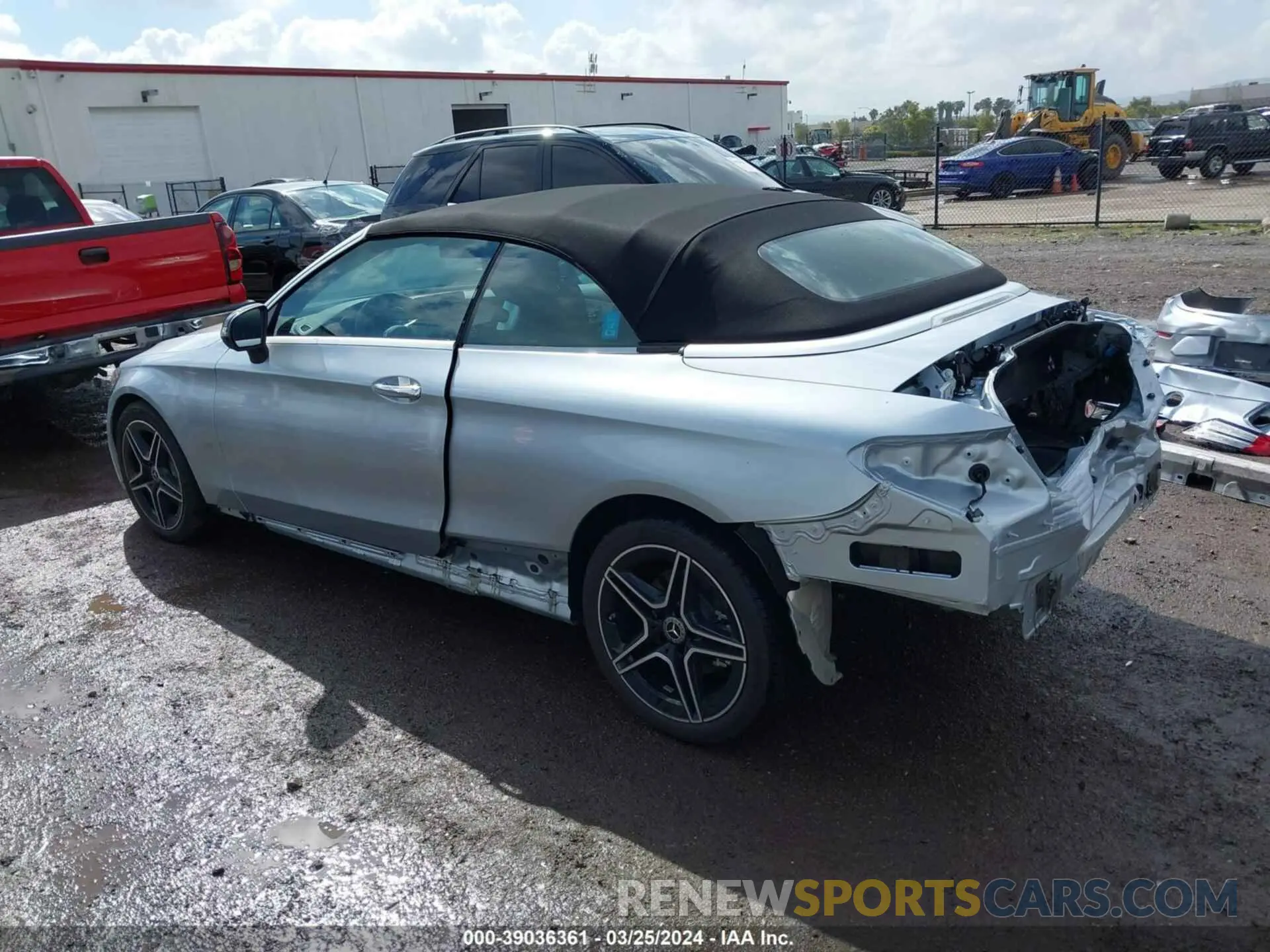 3 Photograph of a damaged car W1KWK8DB1PG131427 MERCEDES-BENZ C 300 2023