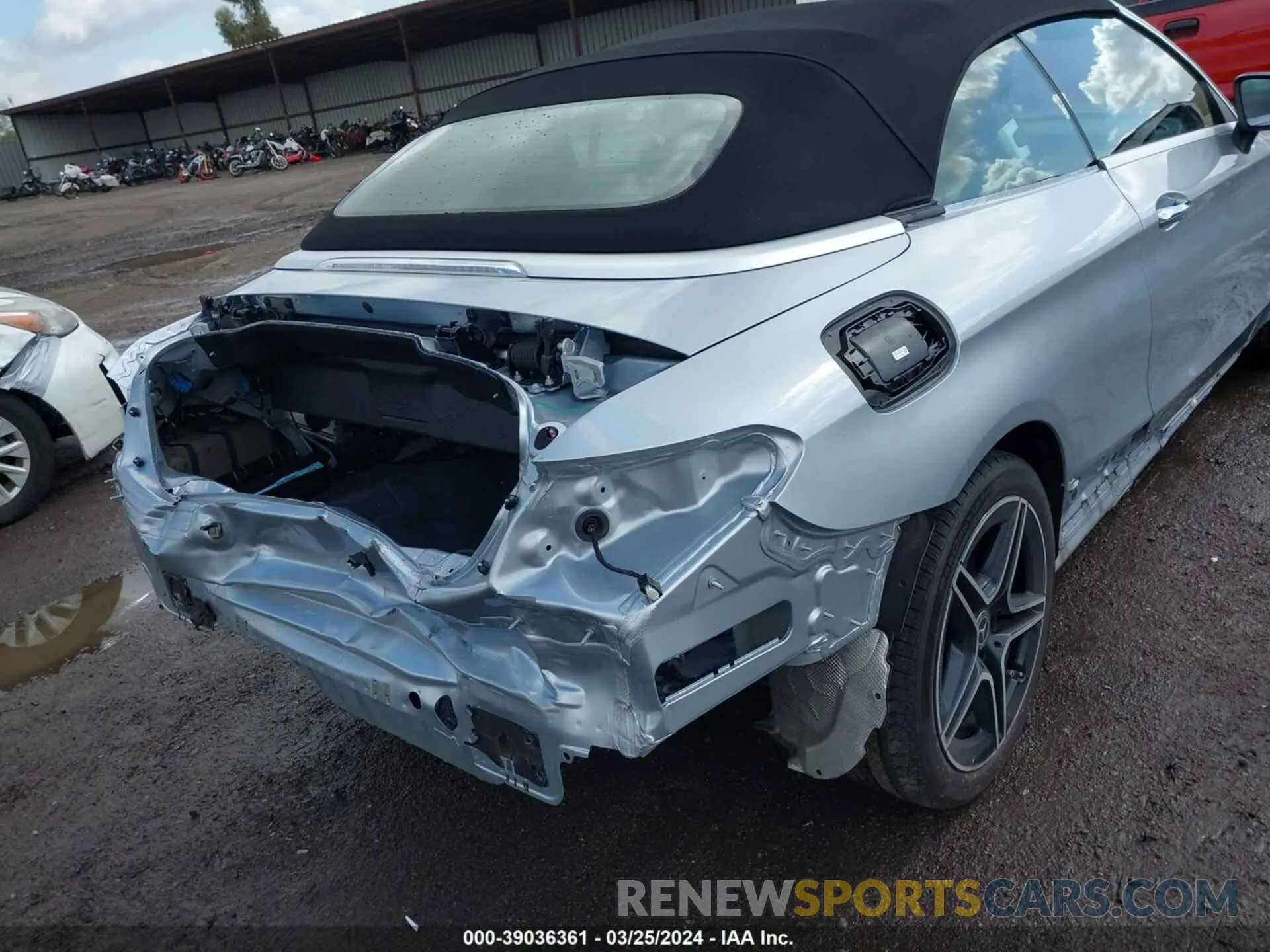 6 Photograph of a damaged car W1KWK8DB1PG131427 MERCEDES-BENZ C 300 2023