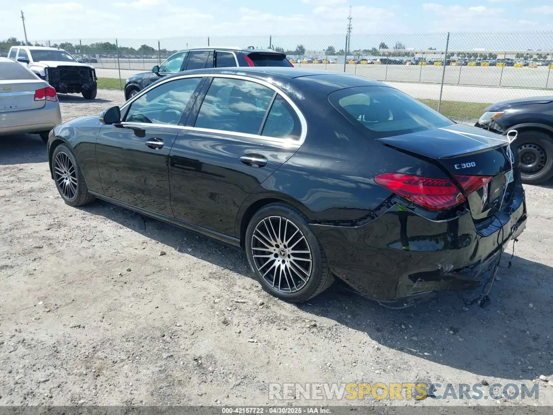3 Photograph of a damaged car W1KAF4GB1RR211353 MERCEDES-BENZ C 300 2024