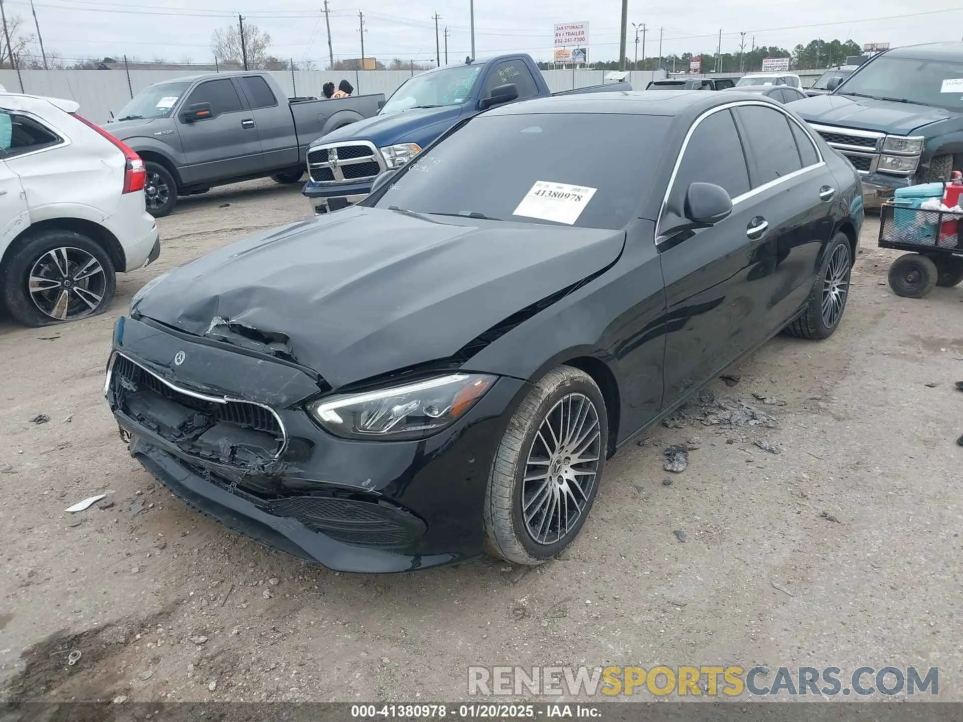 2 Фотография поврежденного автомобиля W1KAF4GB1RR227861 MERCEDES-BENZ C 300 2024