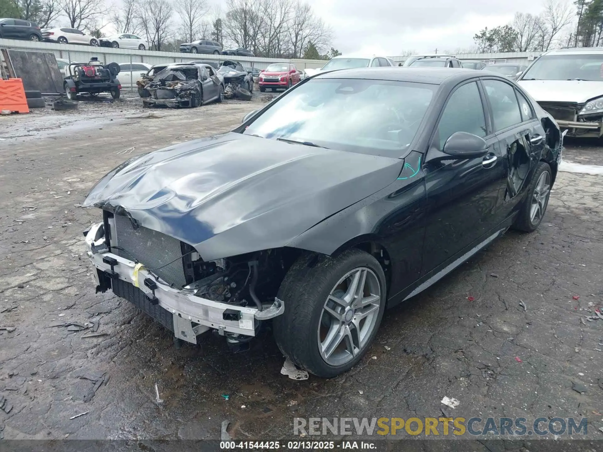 2 Photograph of a damaged car W1KAF4GB2RR208526 MERCEDES-BENZ C 300 2024
