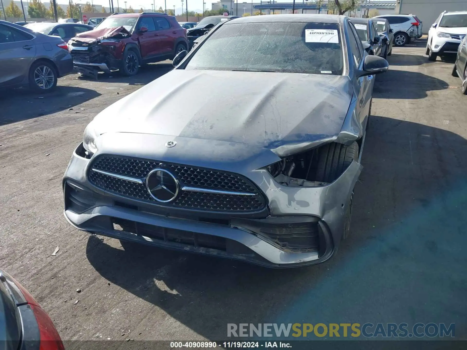 6 Photograph of a damaged car W1KAF4GB5RR166076 MERCEDES-BENZ C 300 2024