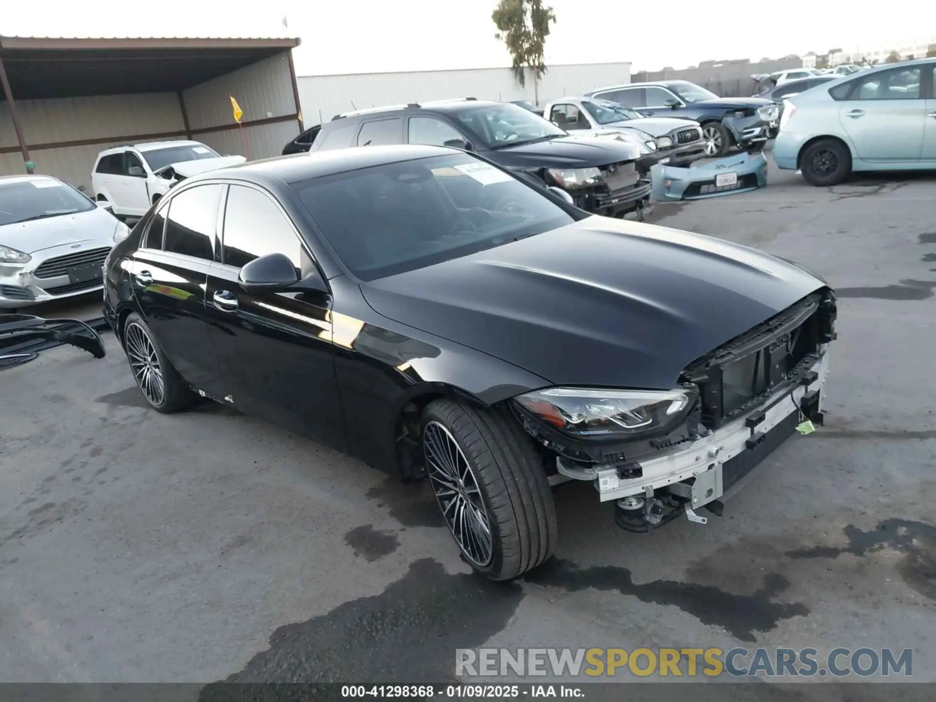 1 Photograph of a damaged car W1KAF4GB6RR209503 MERCEDES-BENZ C 300 2024