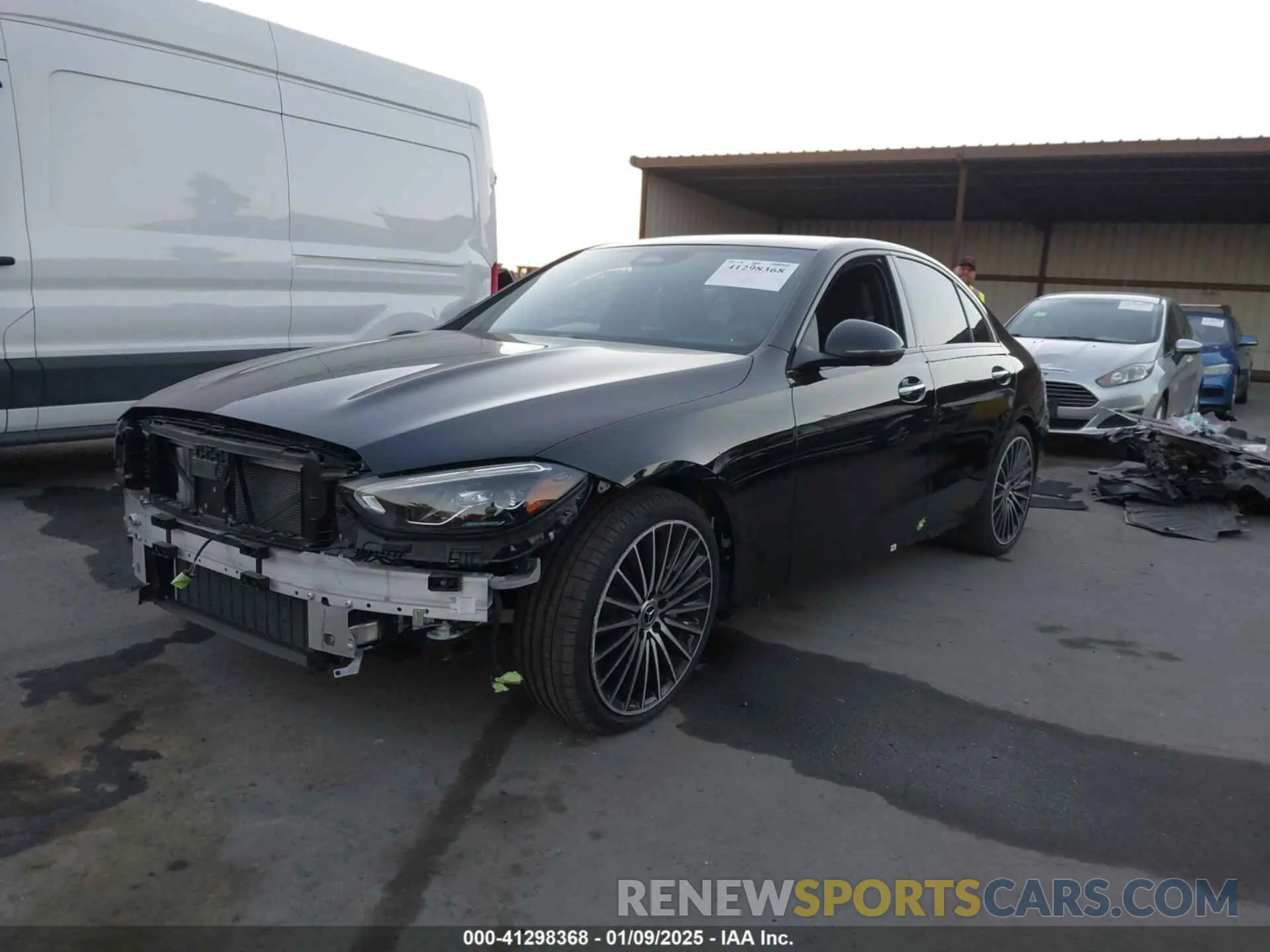 2 Photograph of a damaged car W1KAF4GB6RR209503 MERCEDES-BENZ C 300 2024