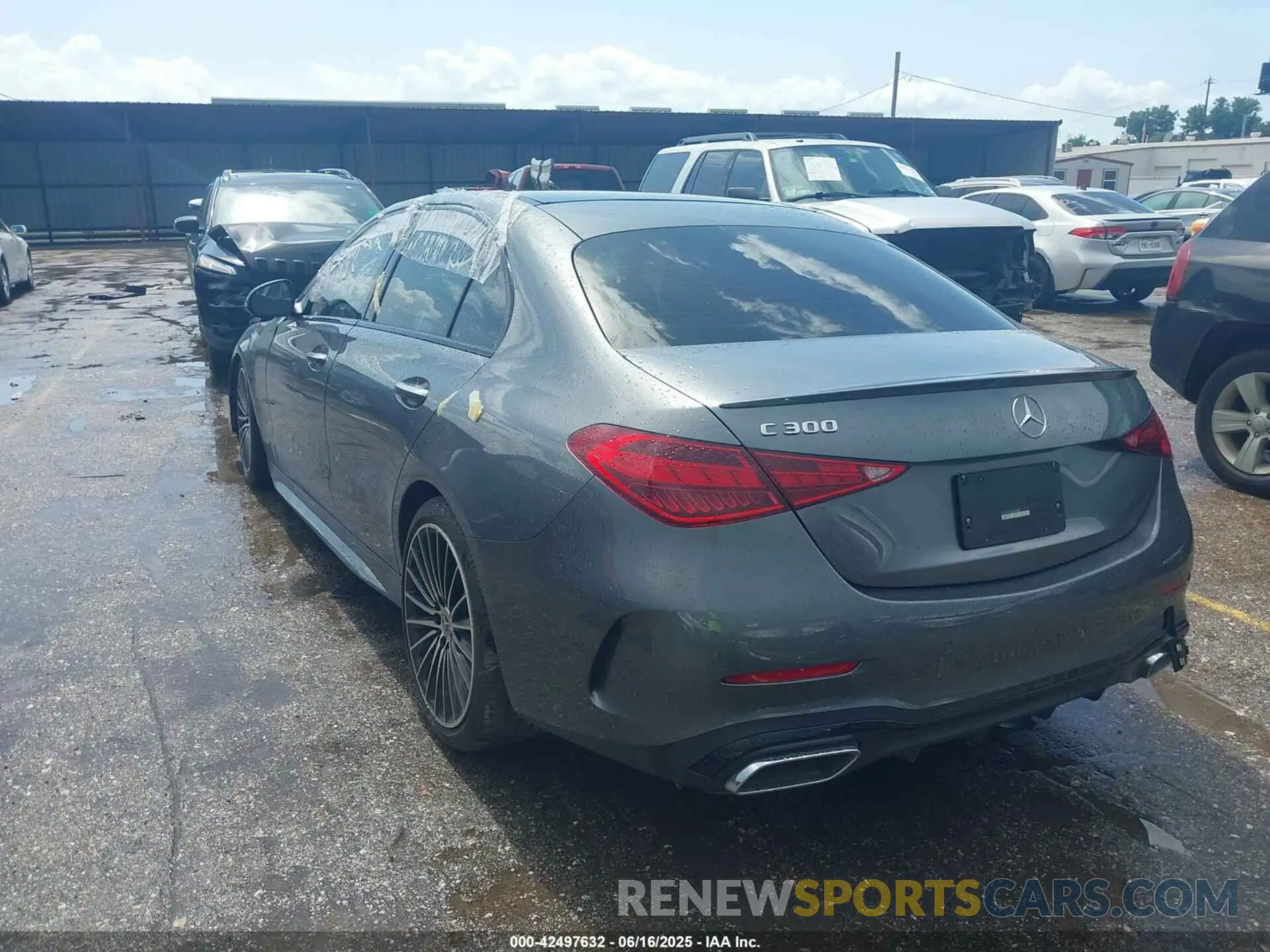 3 Photograph of a damaged car W1KAF4GB6RR233414 MERCEDES-BENZ C 300 2024