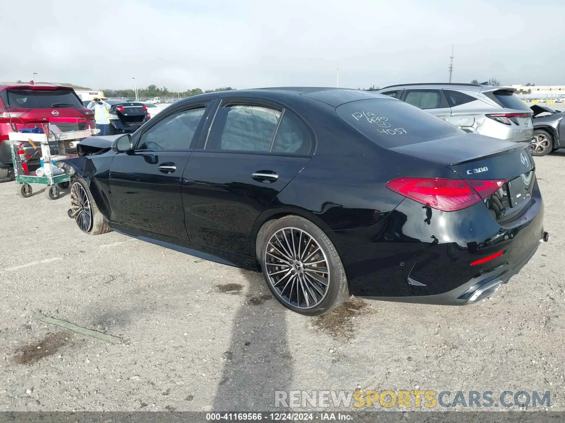 3 Photograph of a damaged car W1KAF4GB8RR174057 MERCEDES-BENZ C 300 2024
