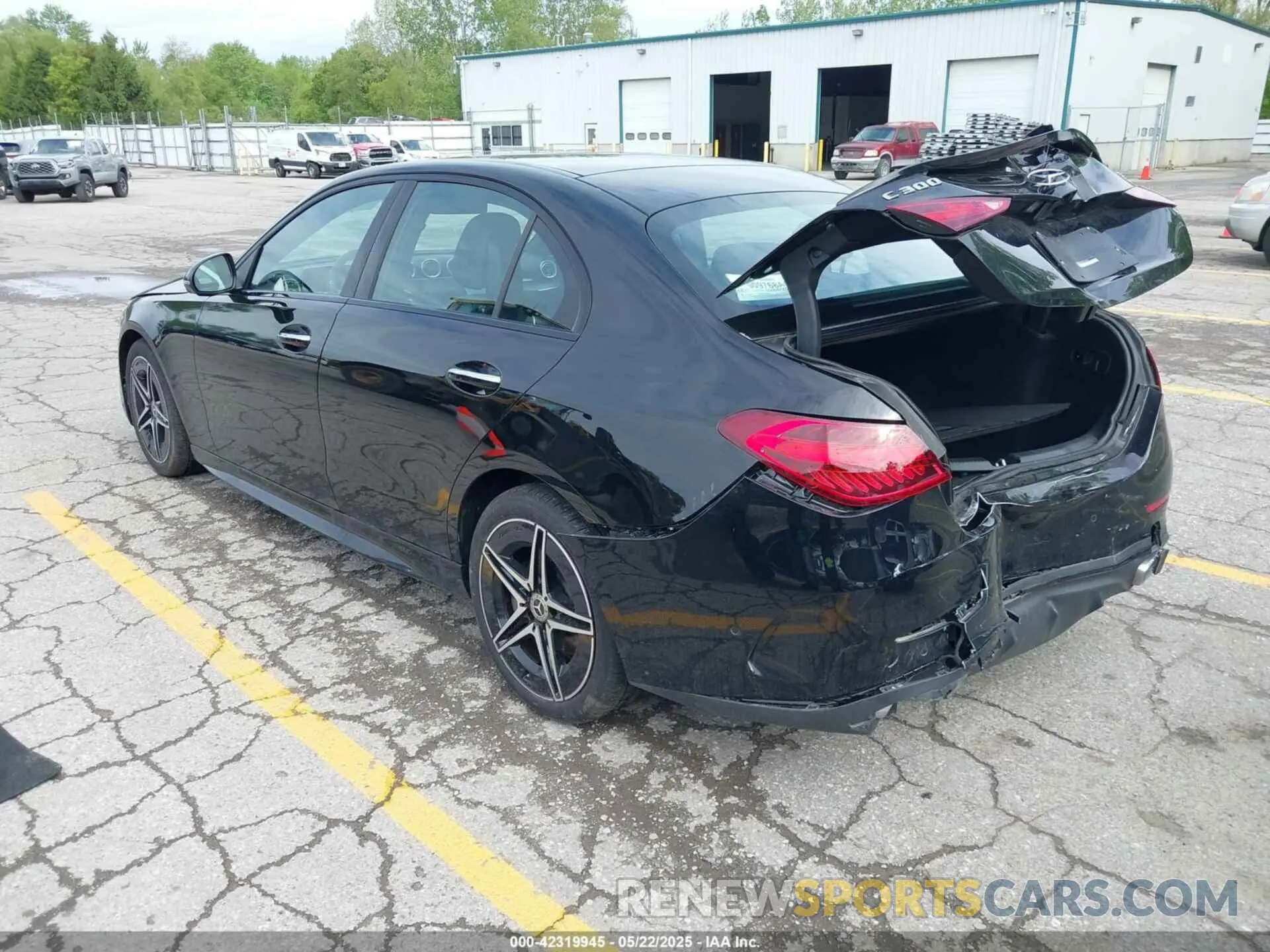 3 Photograph of a damaged car W1KAF4HB3RR212857 MERCEDES-BENZ C 300 2024