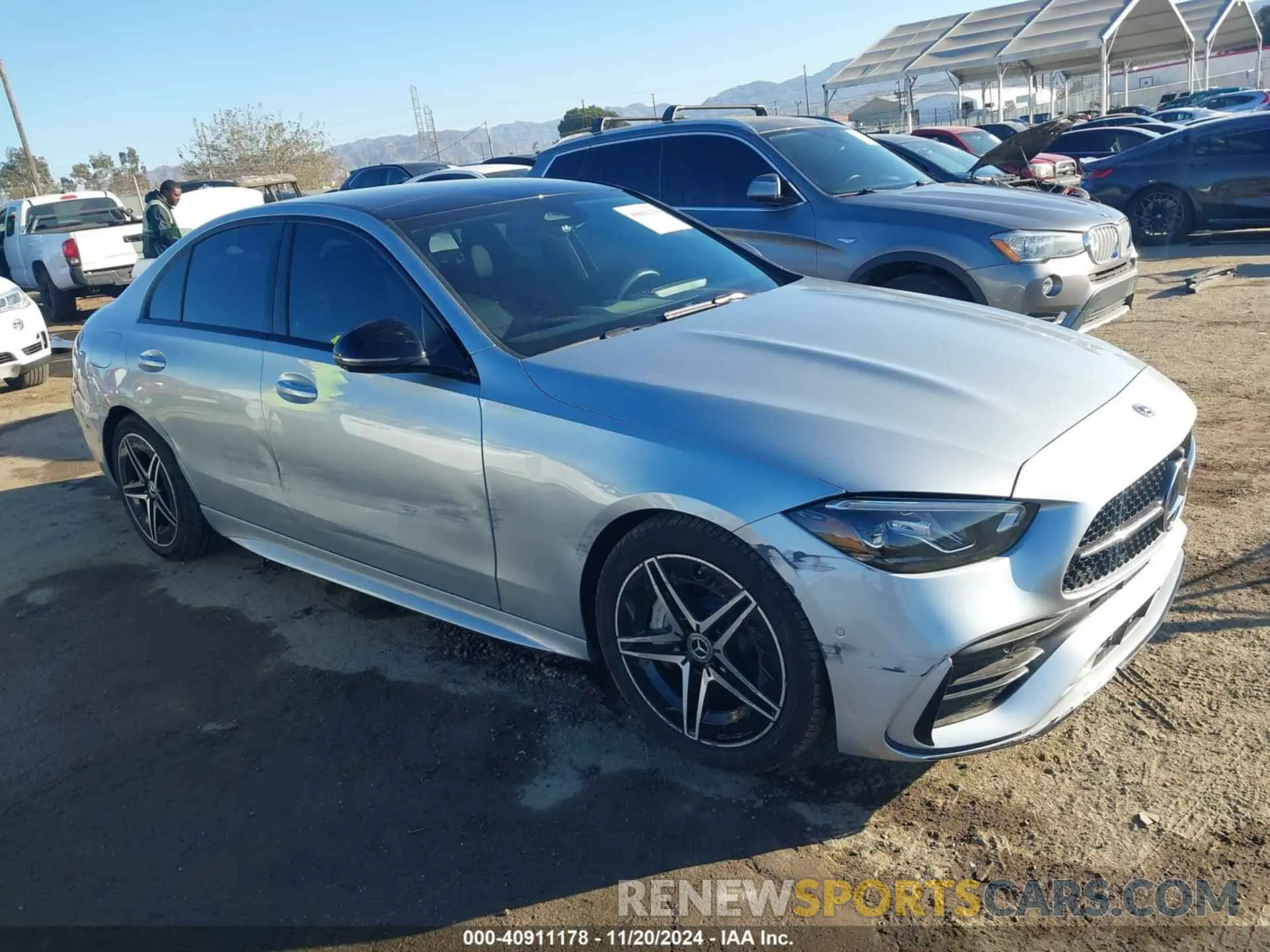 1 Фотография поврежденного автомобиля W1KAF4HB7RR184559 MERCEDES-BENZ C 300 2024