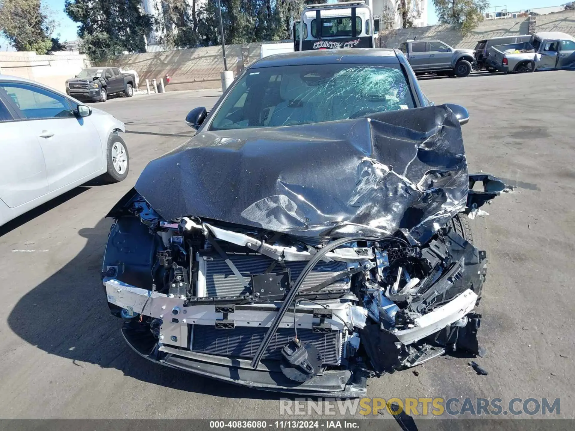 12 Photograph of a damaged car W1KAF4HB7RR190765 MERCEDES-BENZ C 300 2024