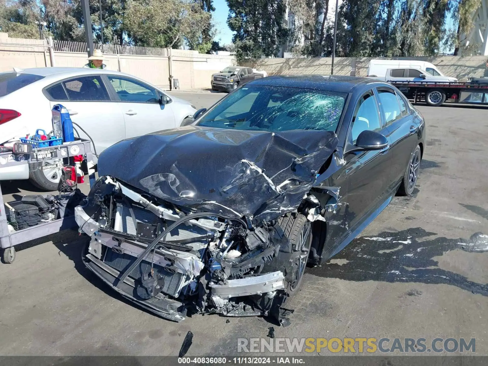 6 Photograph of a damaged car W1KAF4HB7RR190765 MERCEDES-BENZ C 300 2024