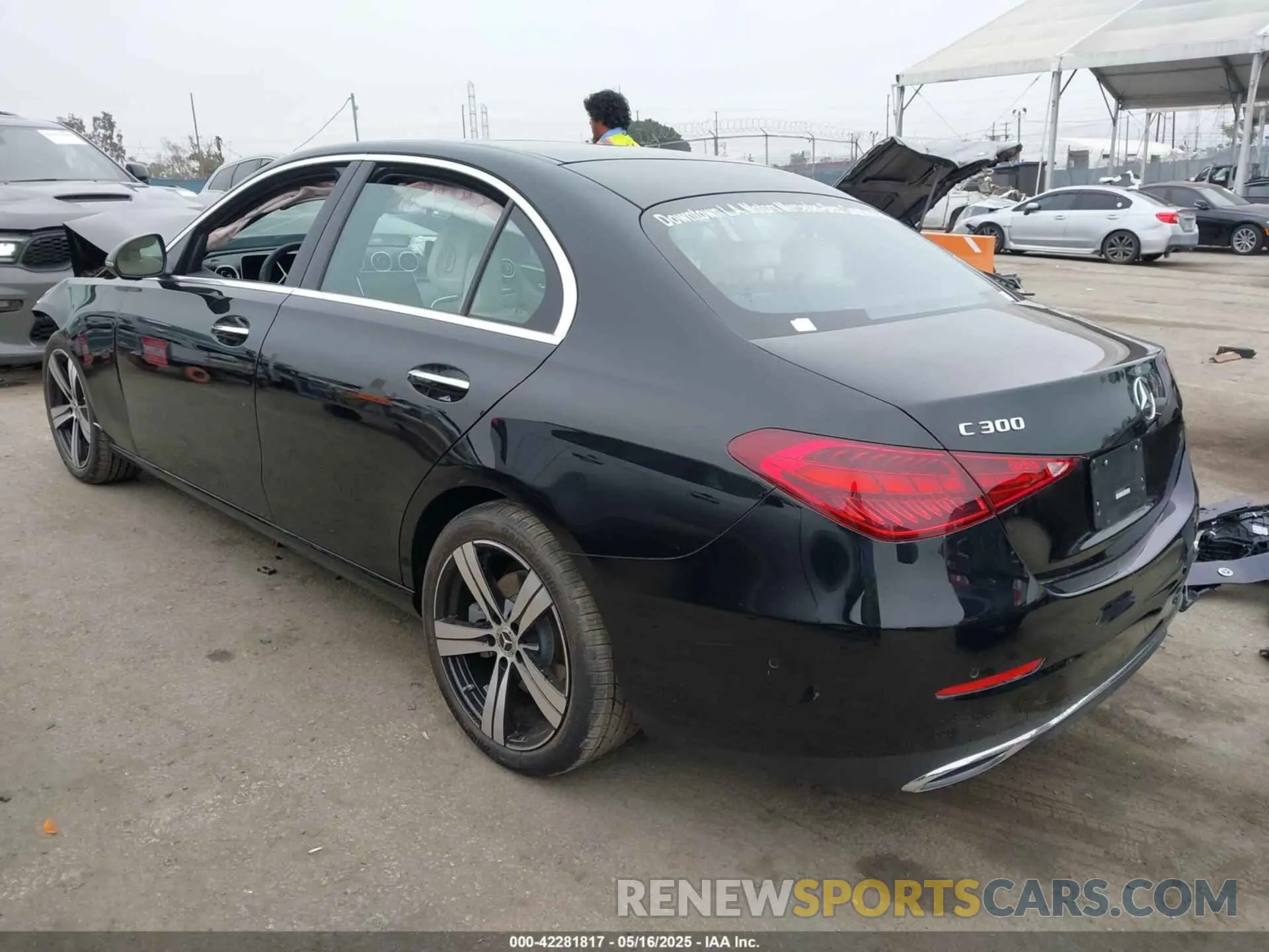 3 Photograph of a damaged car W1KAF4GB0SR246262 MERCEDES-BENZ C 300 2025