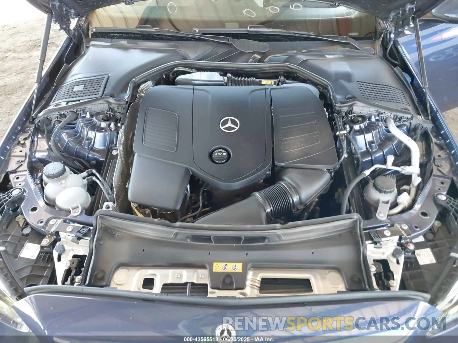 10 Photograph of a damaged car W1KAF4GB3SR257529 MERCEDES-BENZ C 300 2025