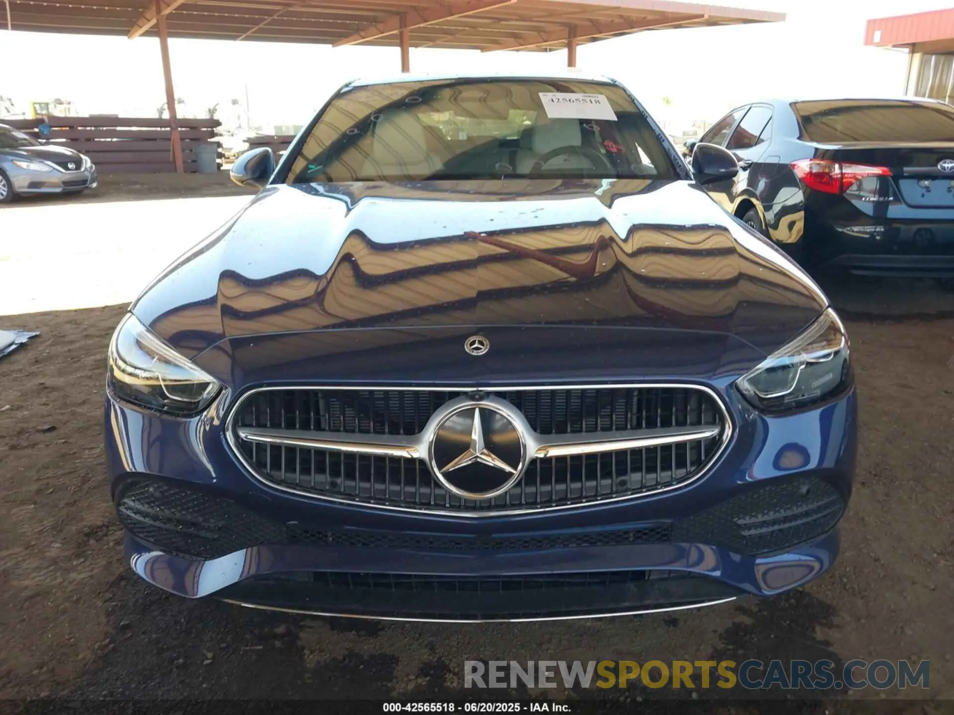 13 Photograph of a damaged car W1KAF4GB3SR257529 MERCEDES-BENZ C 300 2025
