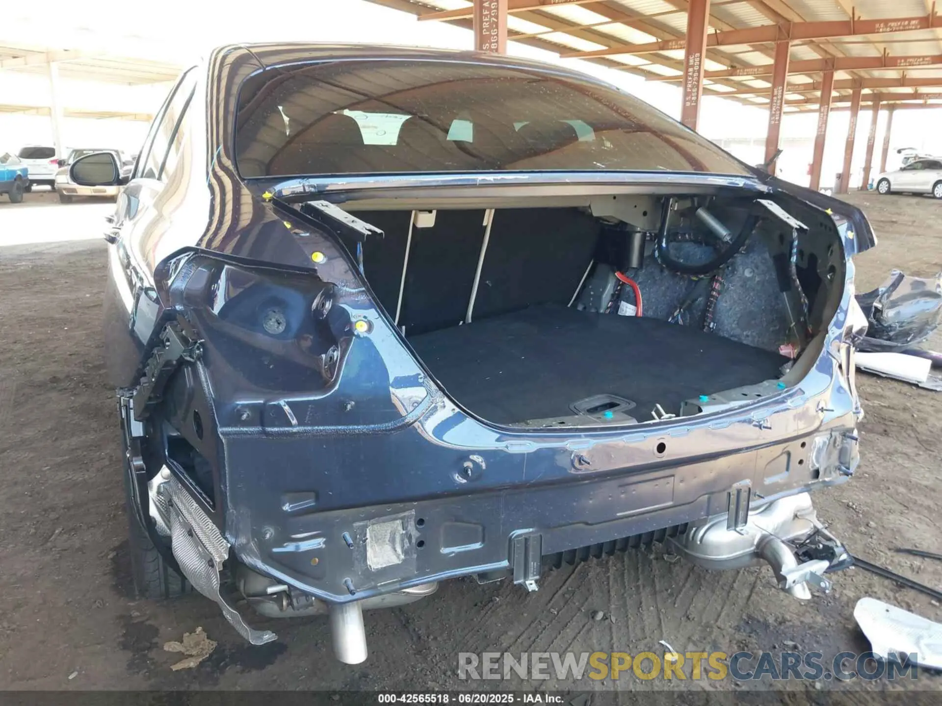 6 Photograph of a damaged car W1KAF4GB3SR257529 MERCEDES-BENZ C 300 2025