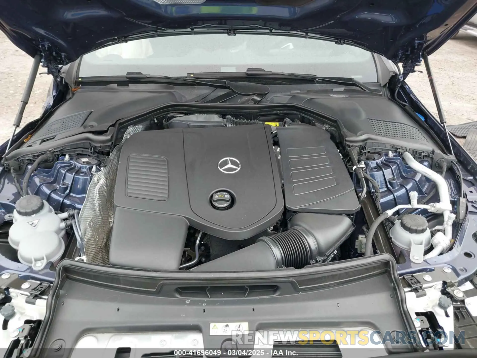 10 Фотография поврежденного автомобиля W1KAF4GB5SR239713 MERCEDES-BENZ C 300 2025