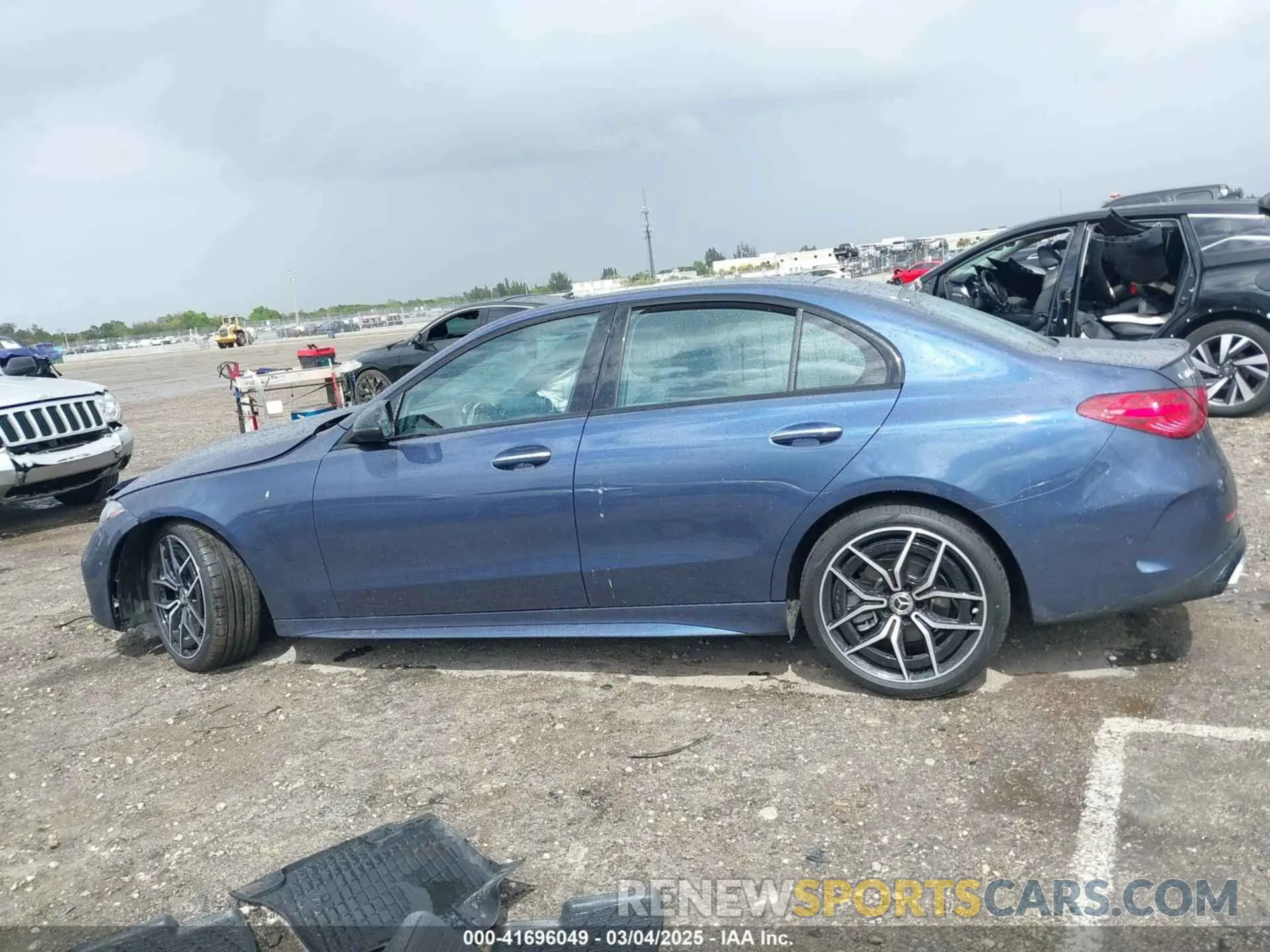 14 Фотография поврежденного автомобиля W1KAF4GB5SR239713 MERCEDES-BENZ C 300 2025