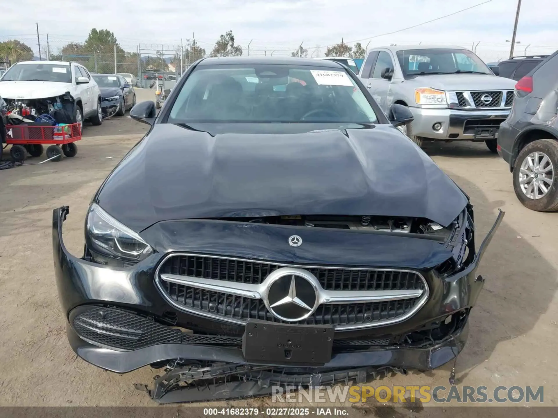 12 Photograph of a damaged car W1KAF4GBXSR238038 MERCEDES-BENZ C 300 2025