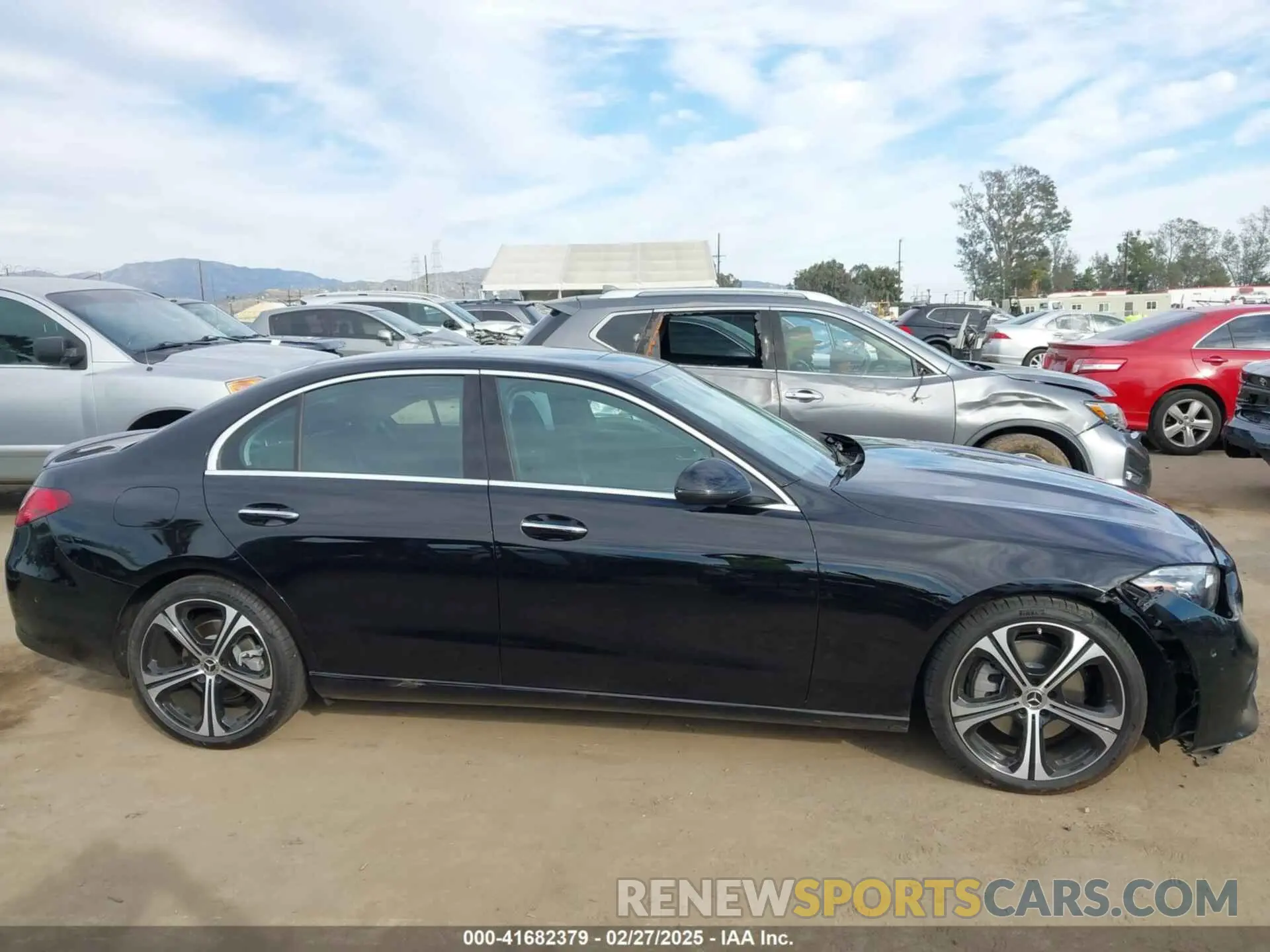 13 Photograph of a damaged car W1KAF4GBXSR238038 MERCEDES-BENZ C 300 2025