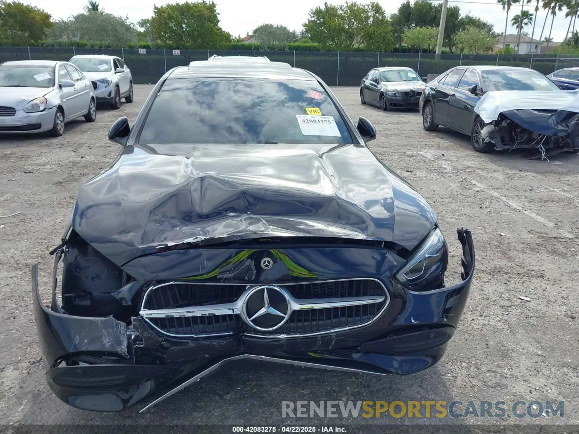 6 Photograph of a damaged car W1KAF4HB4SR251544 MERCEDES-BENZ C 300 2025