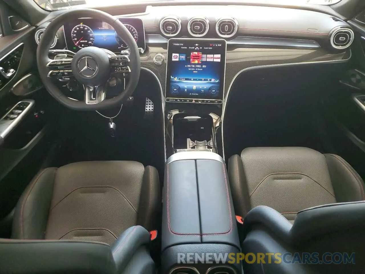8 Фотография поврежденного автомобиля W1KAF8AB3RR221818 MERCEDES-BENZ C 63 AMG S 2024
