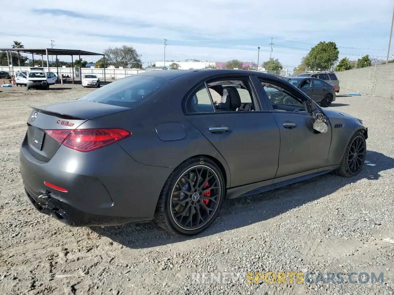 3 Photograph of a damaged car W1KAF8AB9RR214744 MERCEDES-BENZ C 63 AMG S 2024