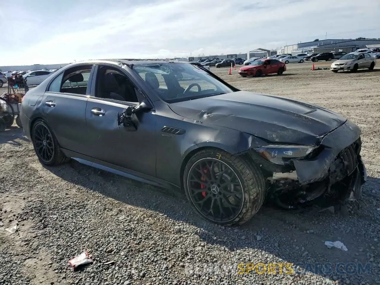 4 Photograph of a damaged car W1KAF8AB9RR214744 MERCEDES-BENZ C 63 AMG S 2024
