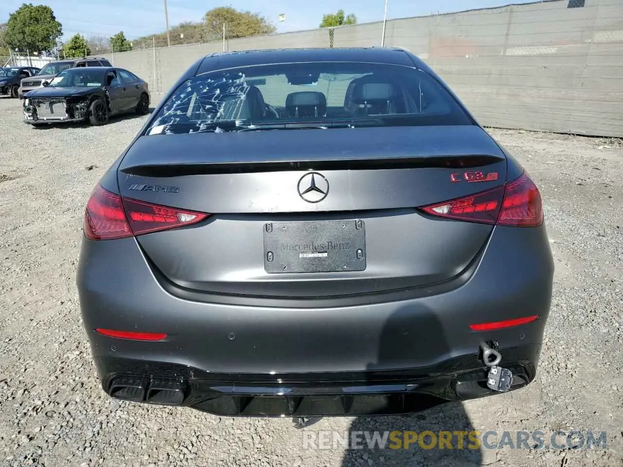 6 Photograph of a damaged car W1KAF8AB9RR214744 MERCEDES-BENZ C 63 AMG S 2024