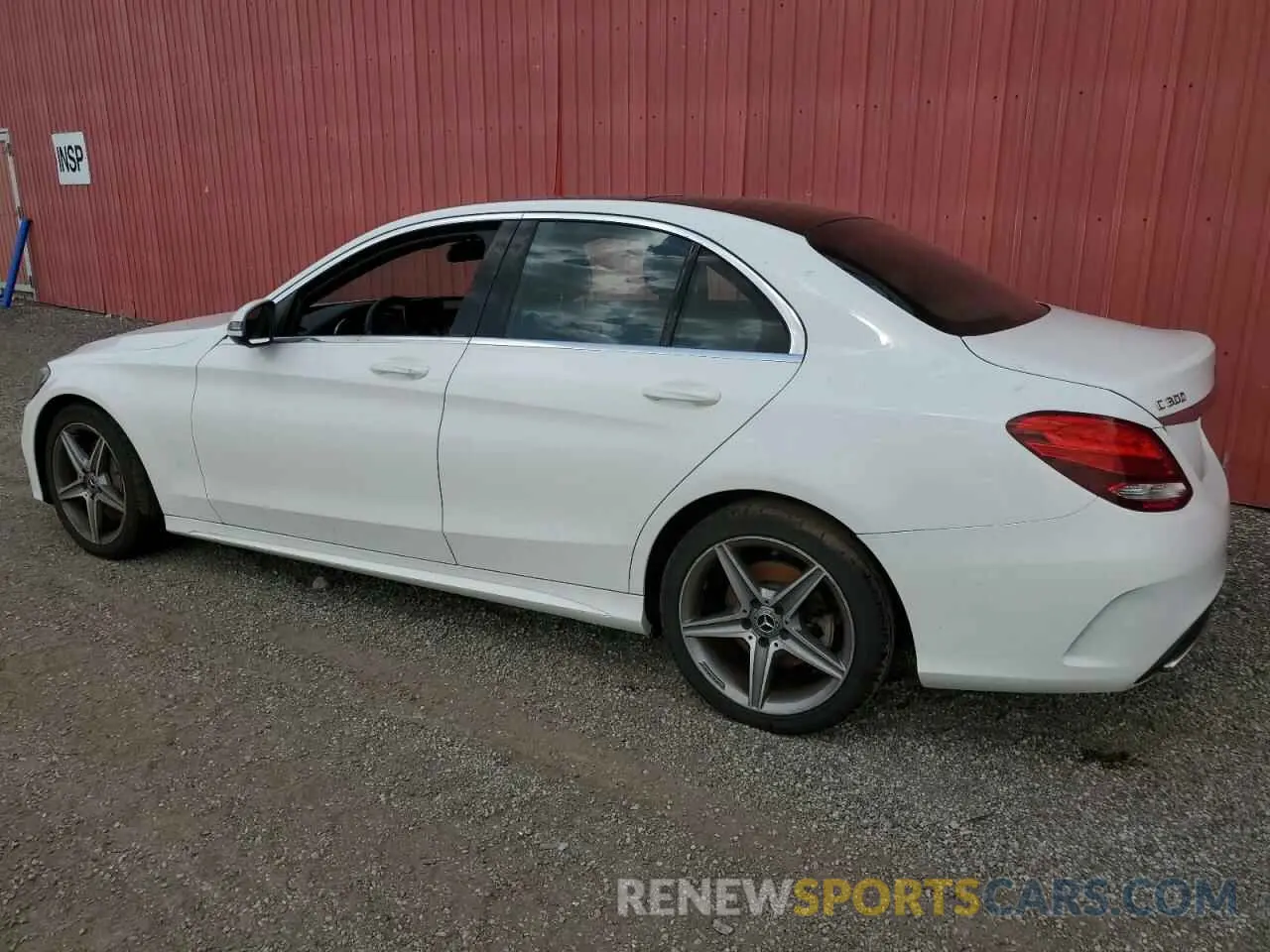 2 Photograph of a damaged car 55SWF4KB9HU215127 MERCEDES-BENZ C-CLASS 2017