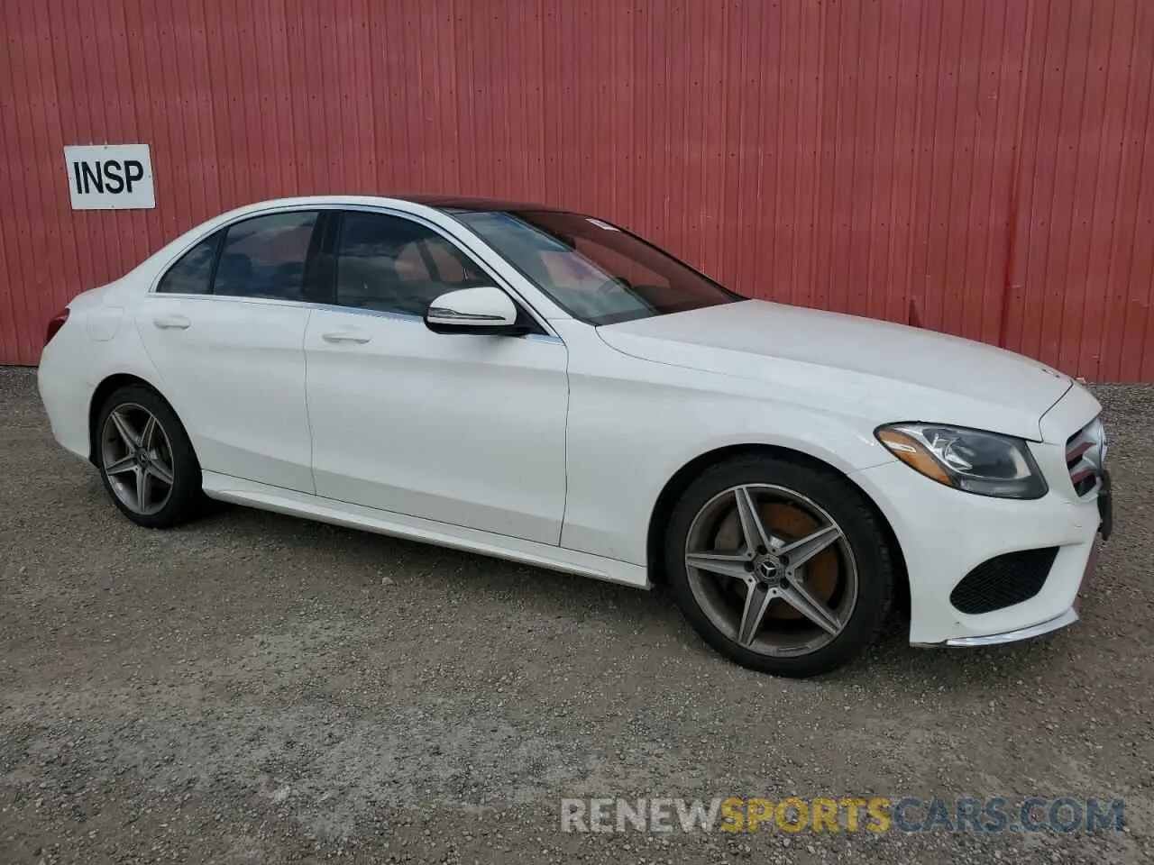 4 Photograph of a damaged car 55SWF4KB9HU215127 MERCEDES-BENZ C-CLASS 2017