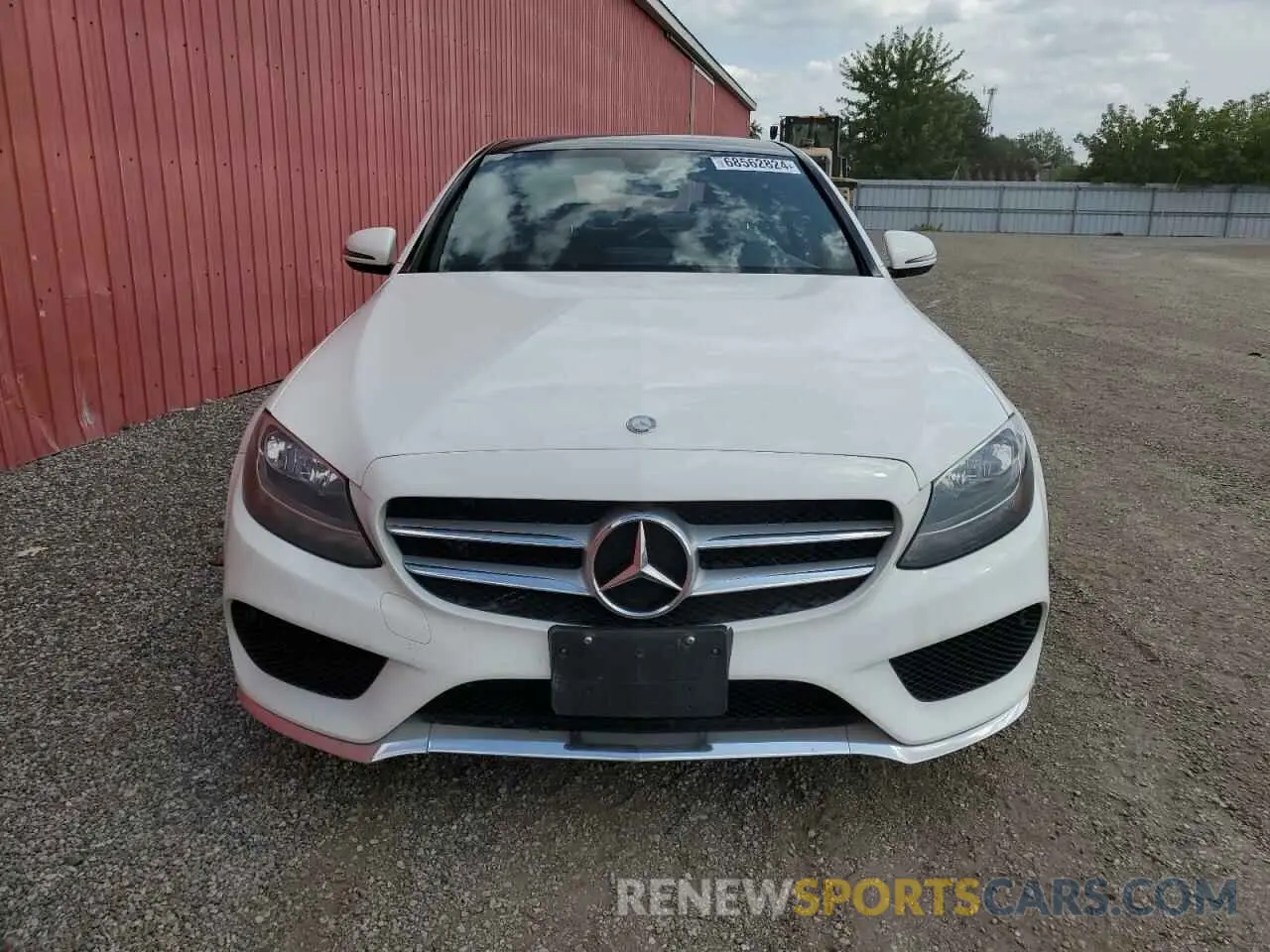5 Photograph of a damaged car 55SWF4KB9HU215127 MERCEDES-BENZ C-CLASS 2017