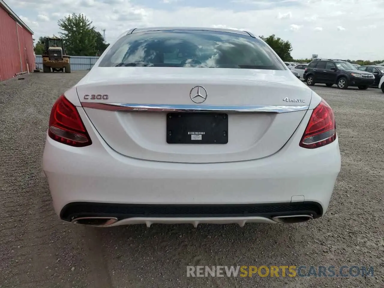 6 Photograph of a damaged car 55SWF4KB9HU215127 MERCEDES-BENZ C-CLASS 2017